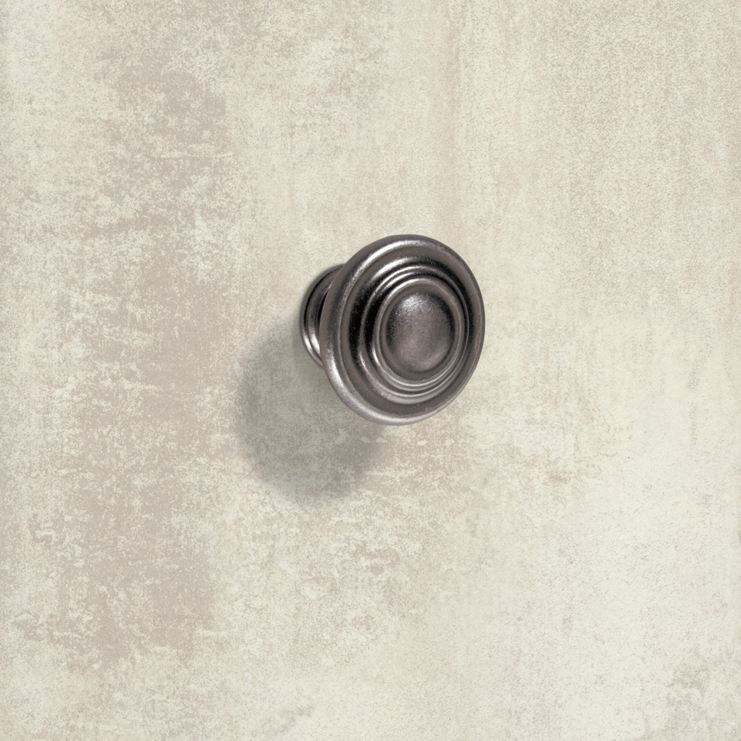 Knop Essa, H 25 mm, ø 32 mm, tinkleurig