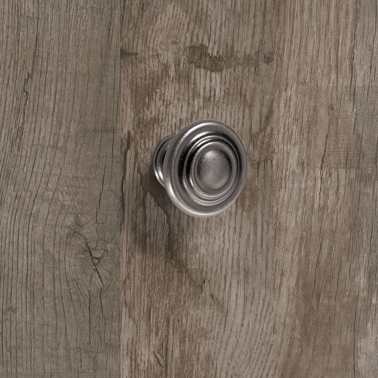 Knop Essa, H 25 mm, ø 32 mm, tinkleurig