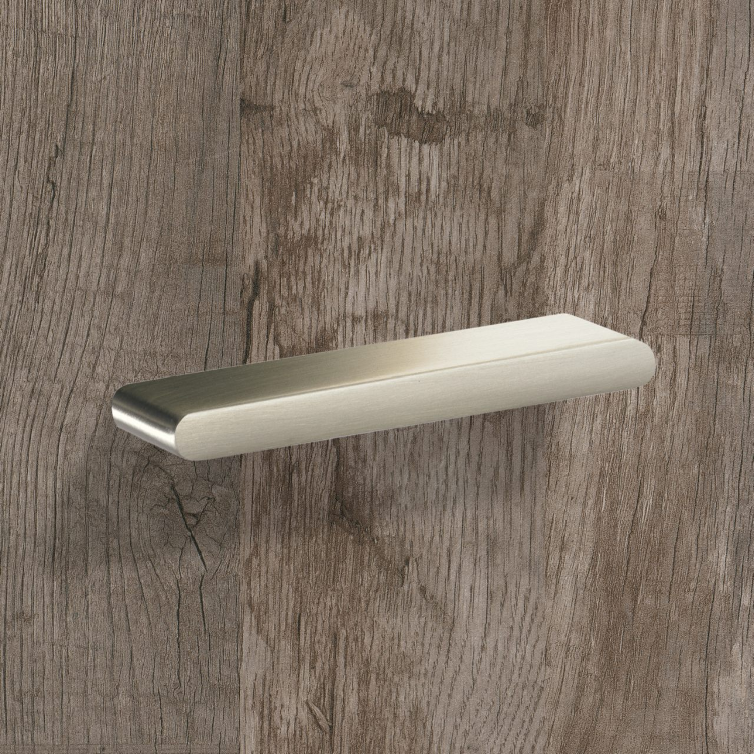 Greep Fermo, boorafstand 32 / 64 mm, L 74 mm, B 7 mm, H 27 mm, roestvrij staal finish geborsteld
