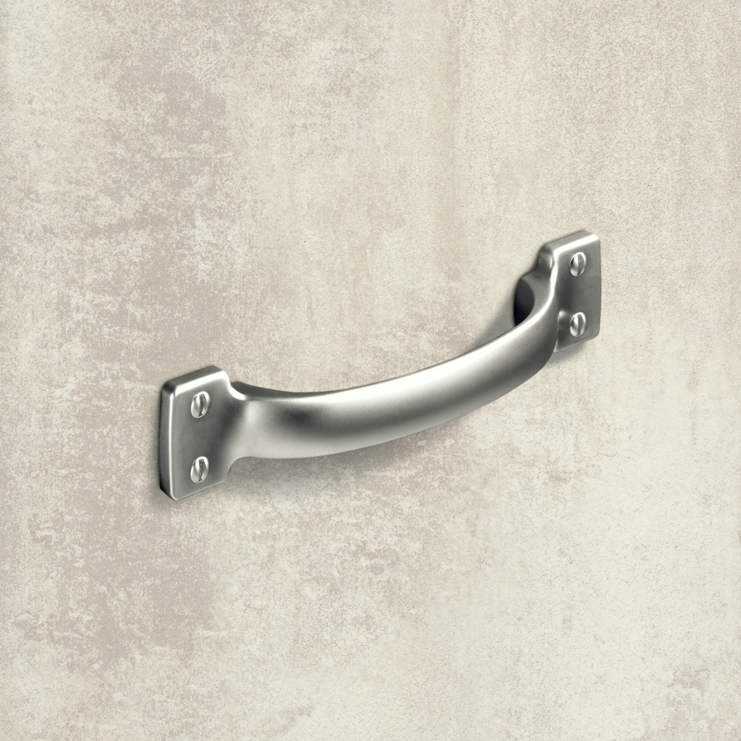 Greep Flavia, boorafstand 96, L 145 mm, B 28 mm, H 28 mm, tinkleurig
