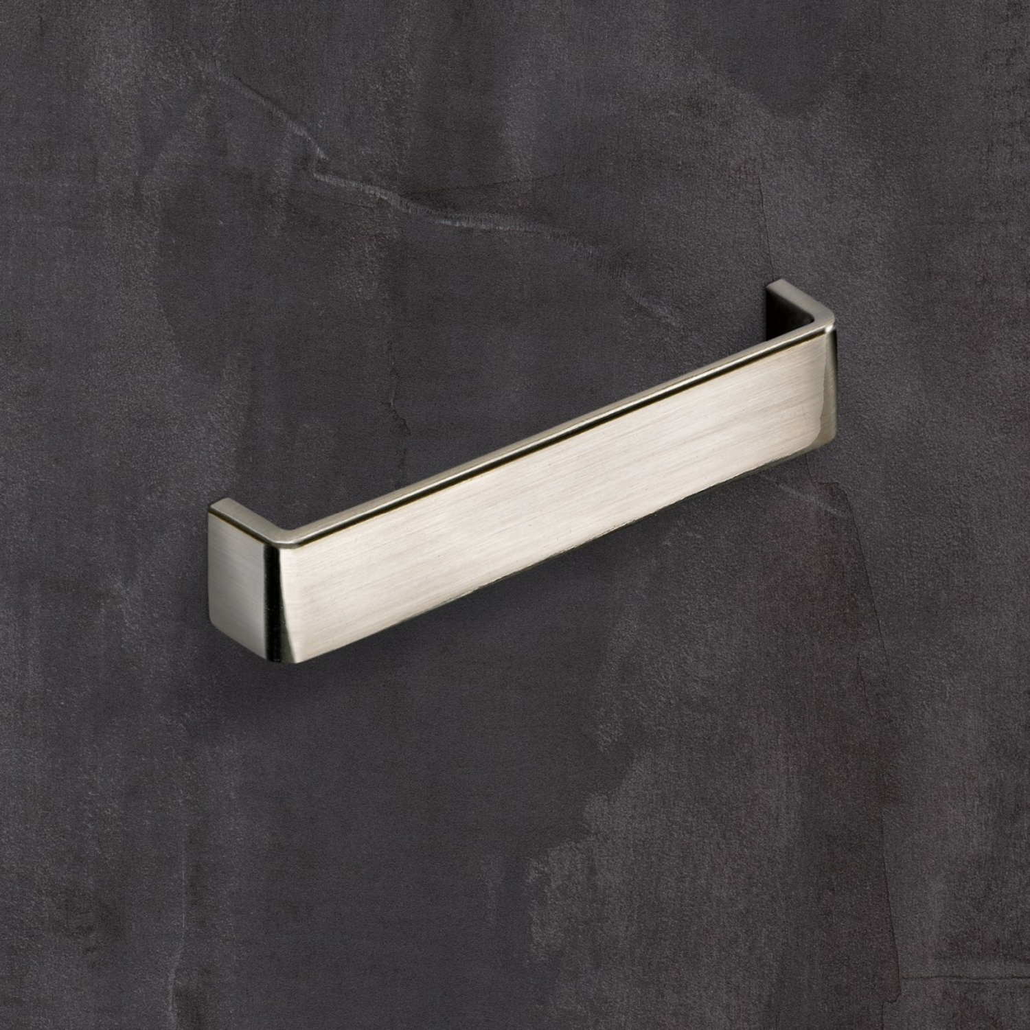 Greep Lucca, boorafstand 160, L 168 mm, B 28 mm, H 30 mm, roestvrij staal finish geborsteld