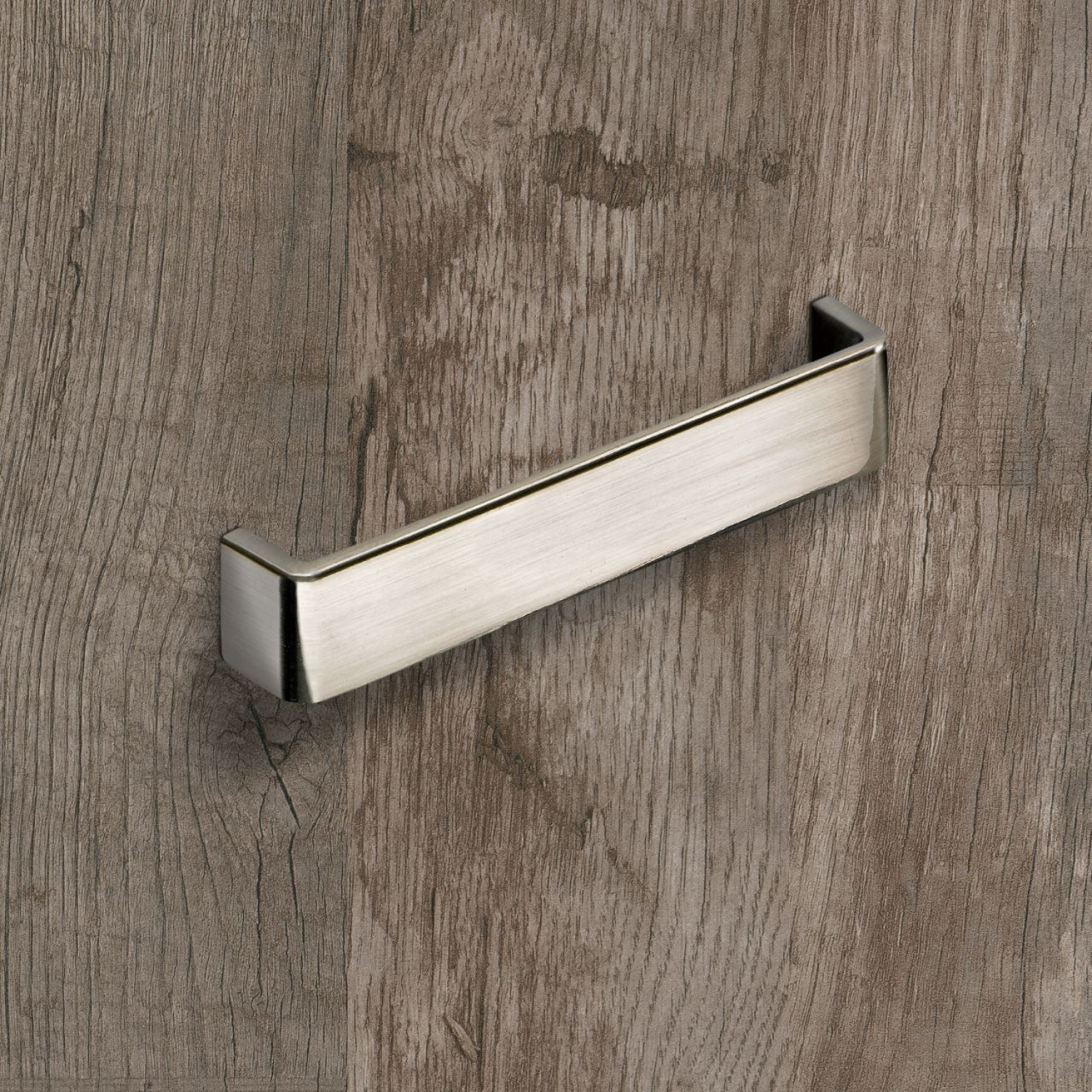 Greep Lucca, boorafstand 160, L 168 mm, B 28 mm, H 30 mm, roestvrij staal finish geborsteld