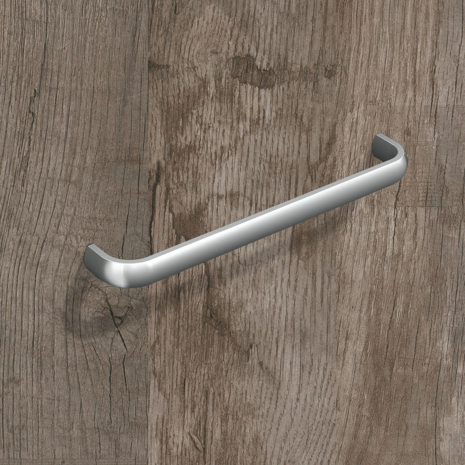 Greep Naila, boorafstand 256, L 263 mm, B 12 mm, H 26 mm, Aluminium geëloxeerd