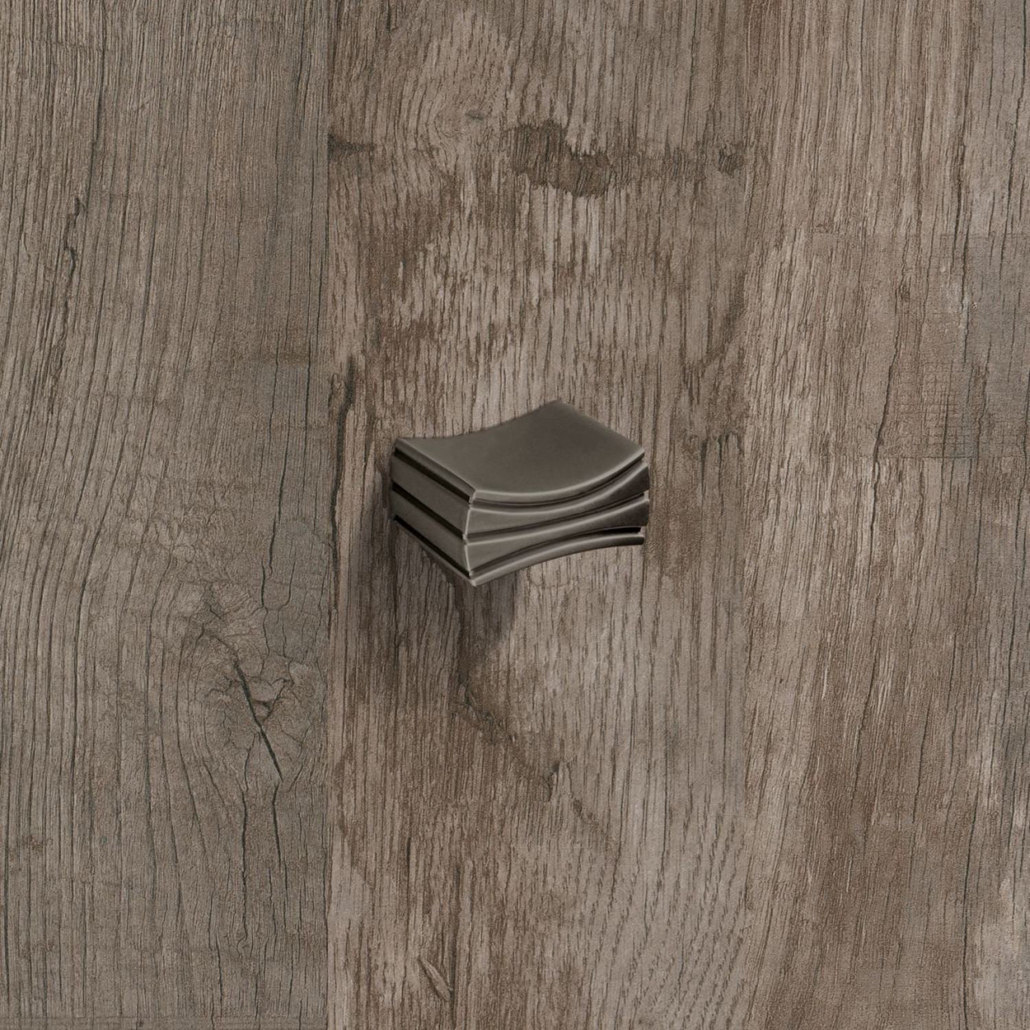 Knop Ponti, L 26 mm, B 13 mm, H 21 mm, bronskleurig antiek