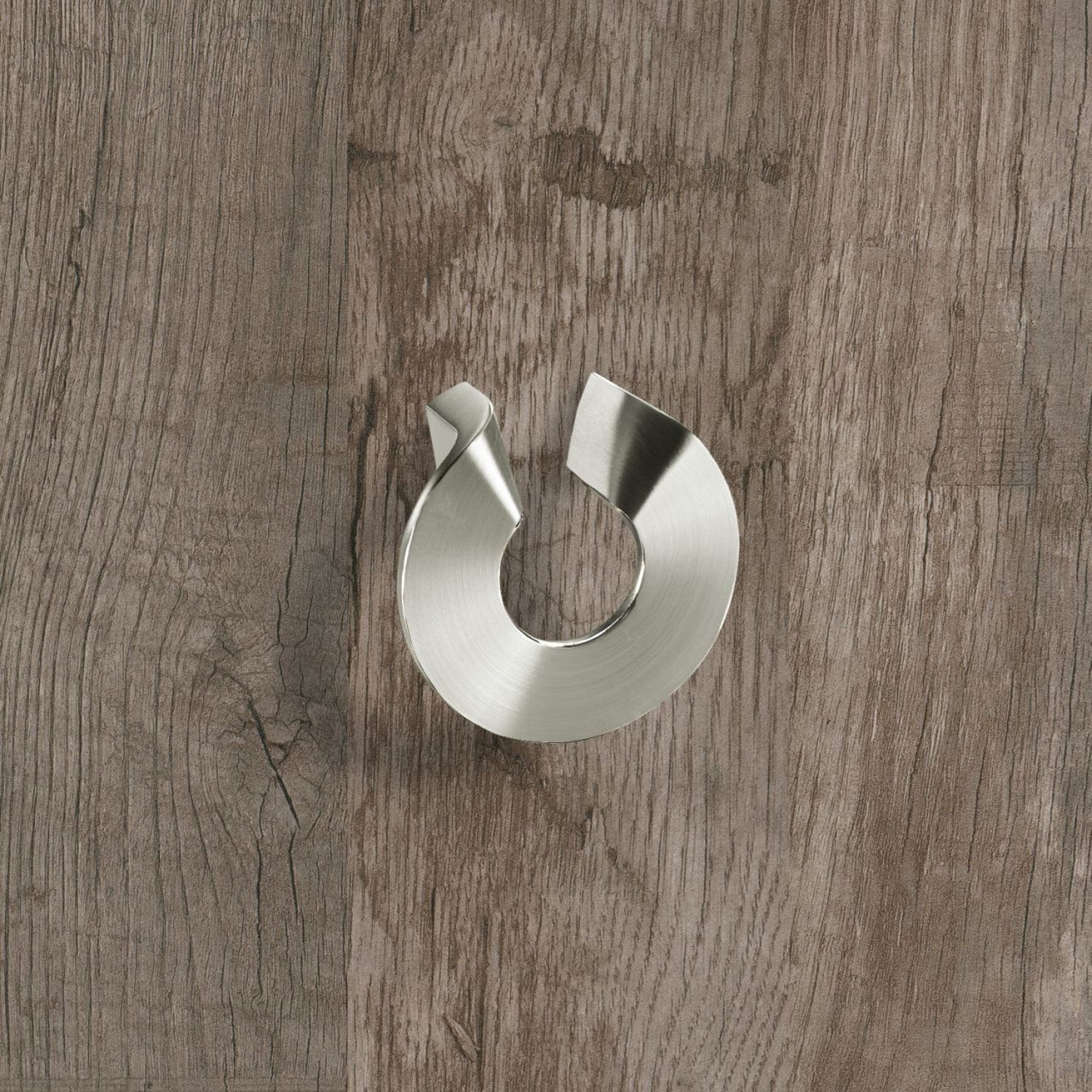 Greep Tolfo, boorafstand 32, L 76 mm, B 76 mm, H 26 mm, roestvrij staal finish geborsteld