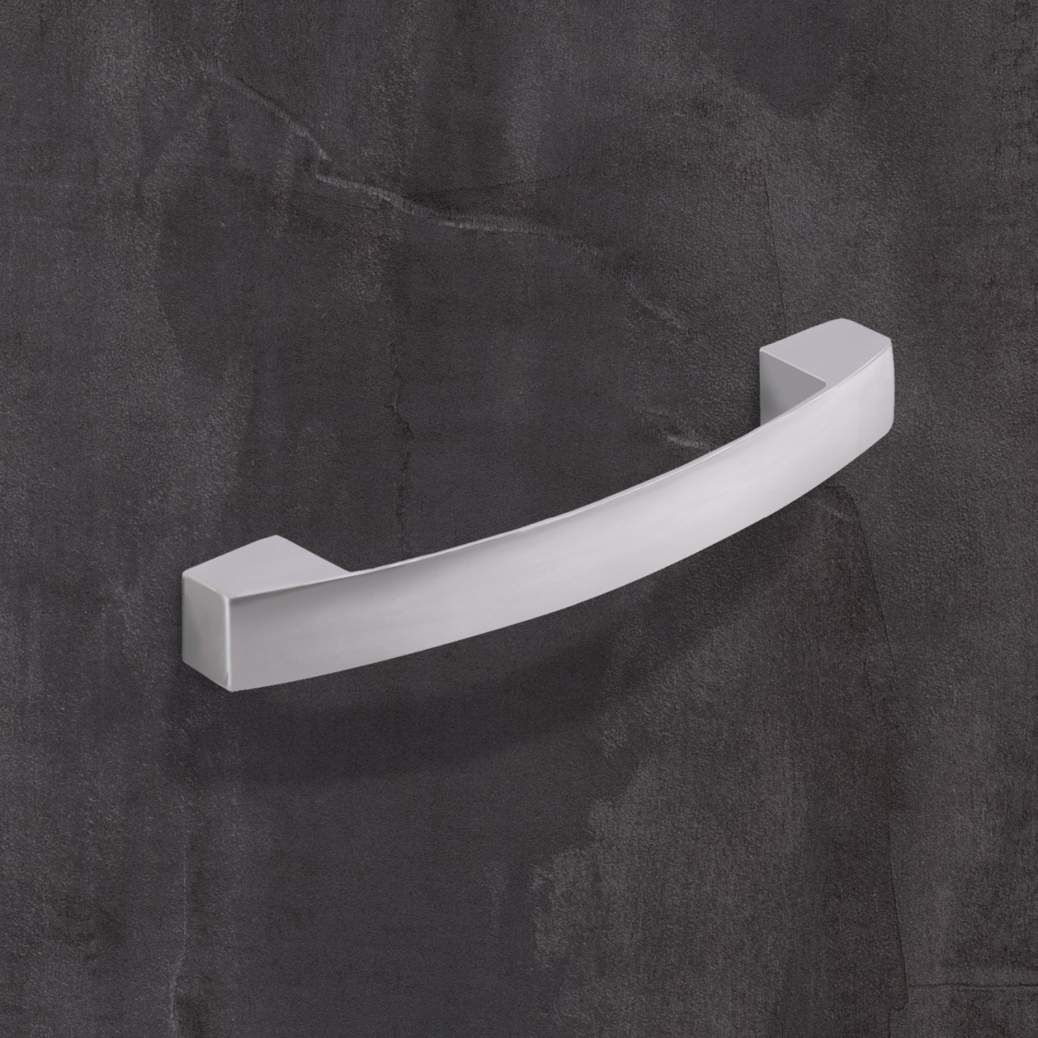 Greep Vantania, boorafstand 128, L 144 mm, B 14 mm, H 27 mm, Mat verchroomd