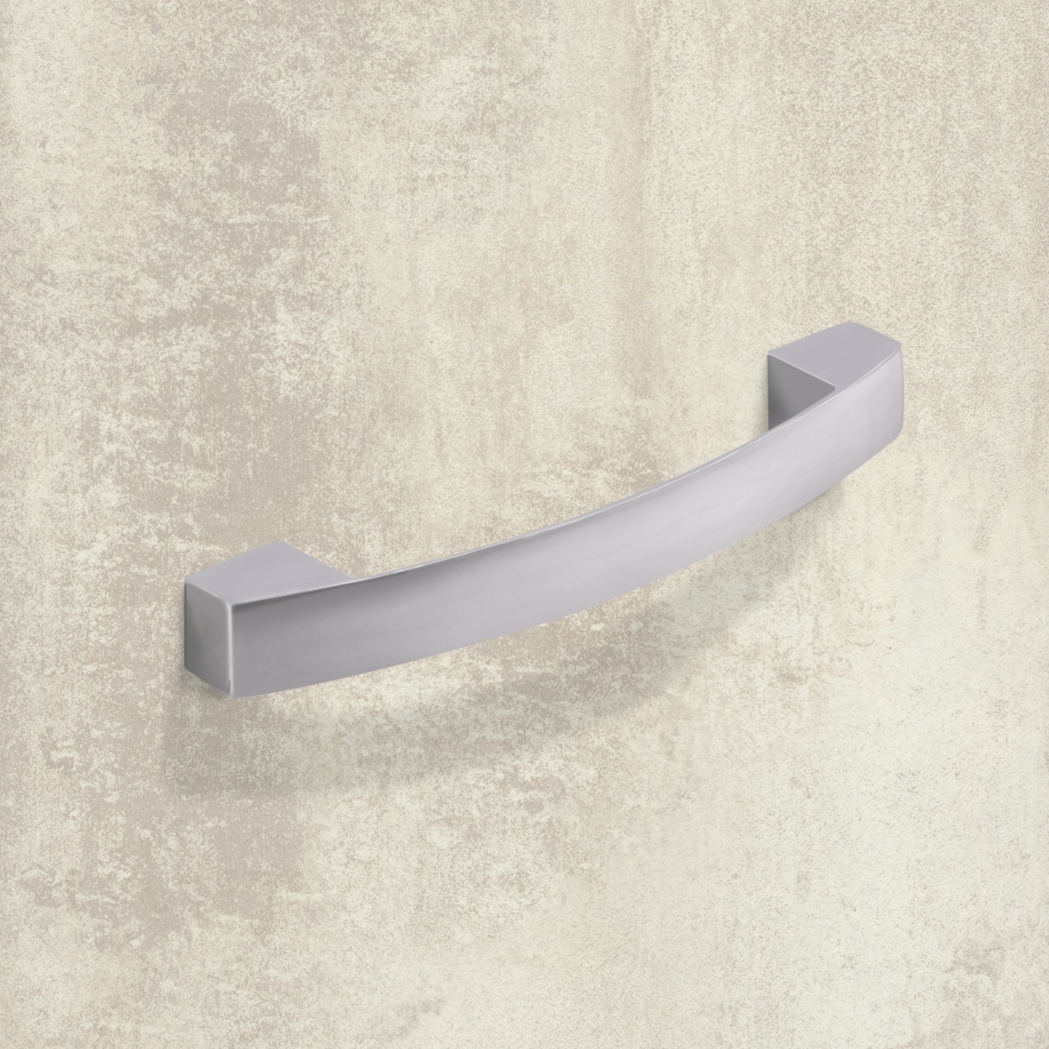 Greep Vantania, boorafstand 128, L 144 mm, B 14 mm, H 27 mm, Mat verchroomd