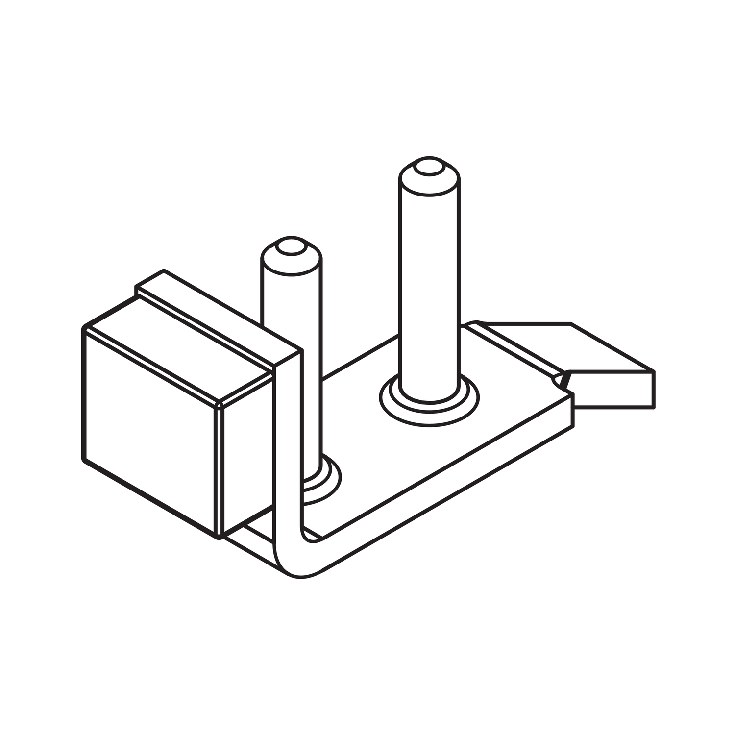 Hawa Silent Stop sluitplaat Junior 80/100