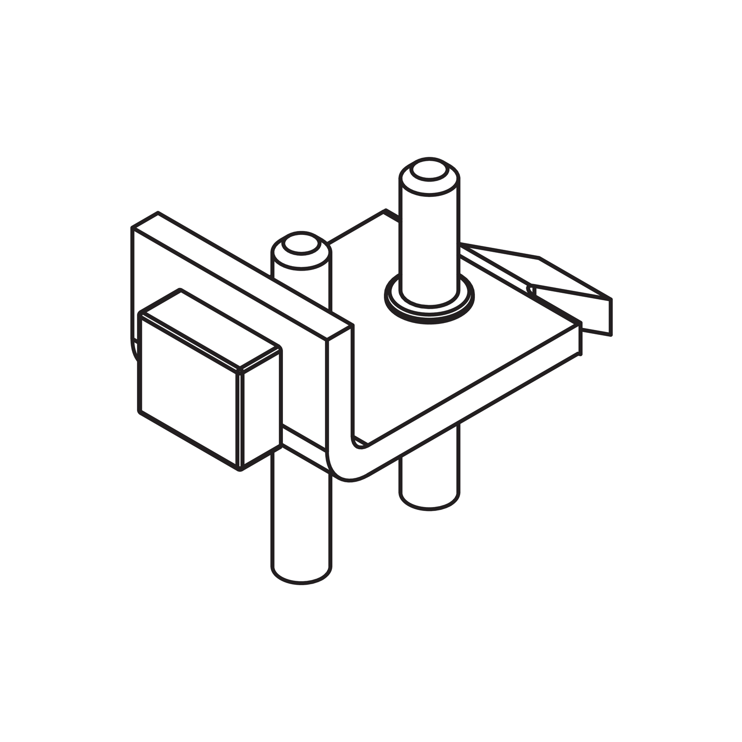 Hawa Silent Stop sluitplaat Junior 160