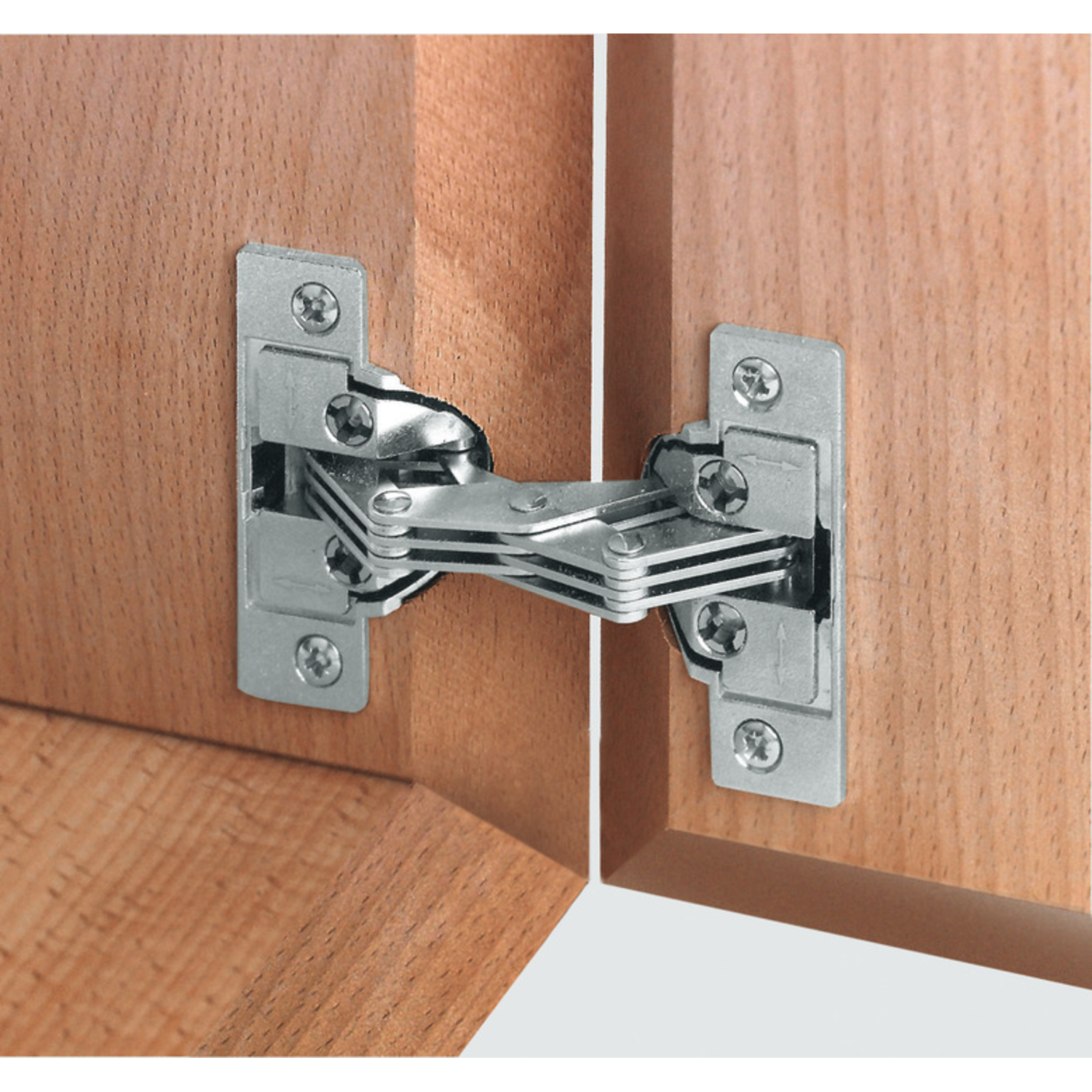 Verstekscharnier, GS 45, openingshoek 135°