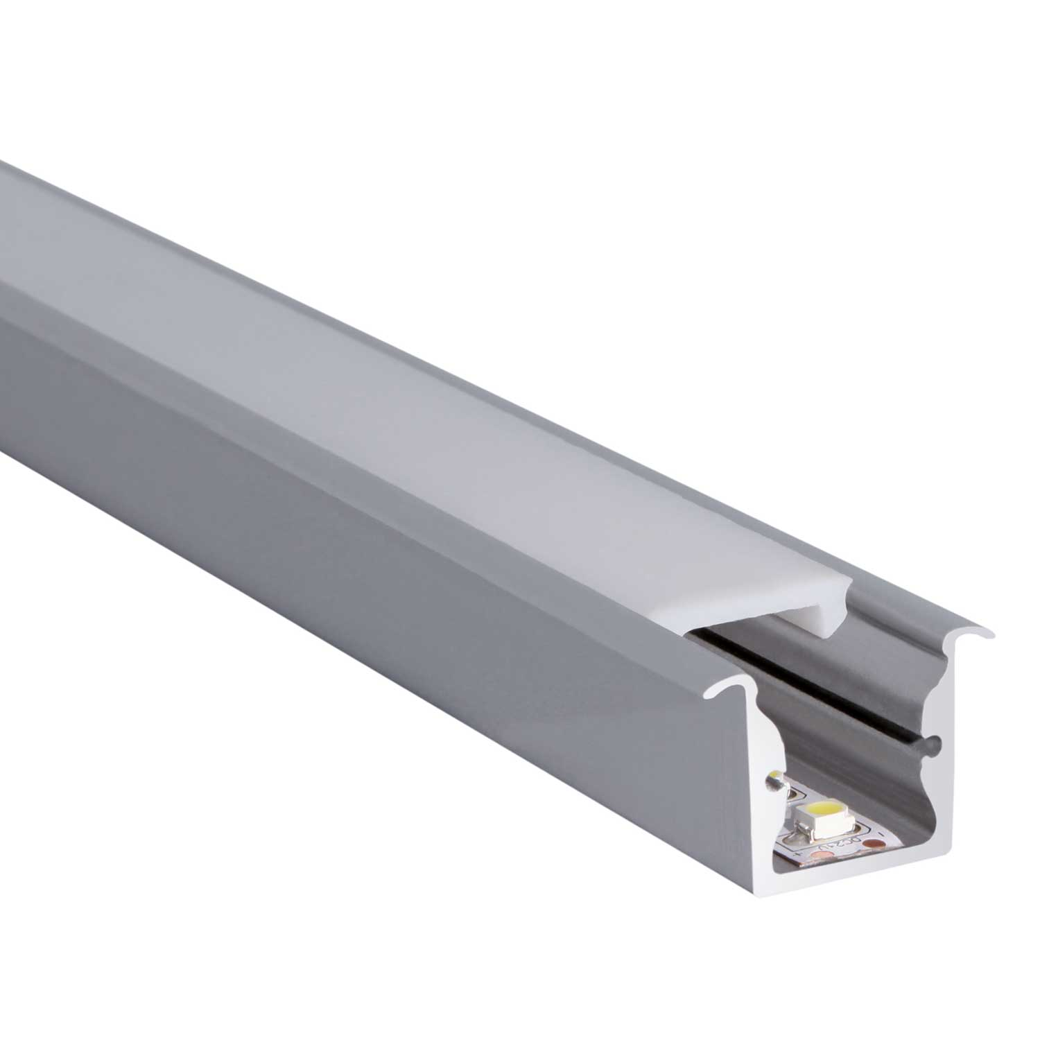 S line led profiel recess alu 2000mm
