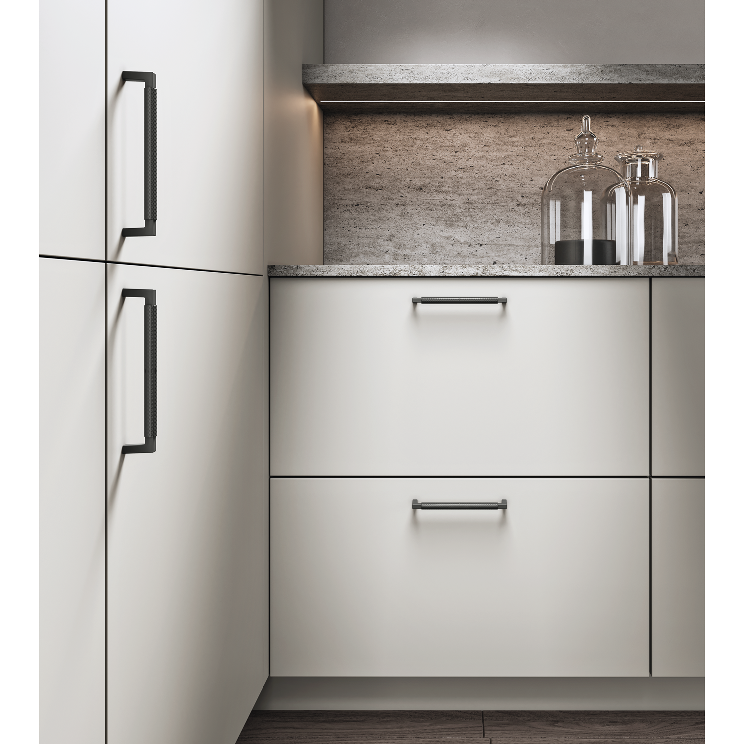 Greep trama ba320 l328 zwart