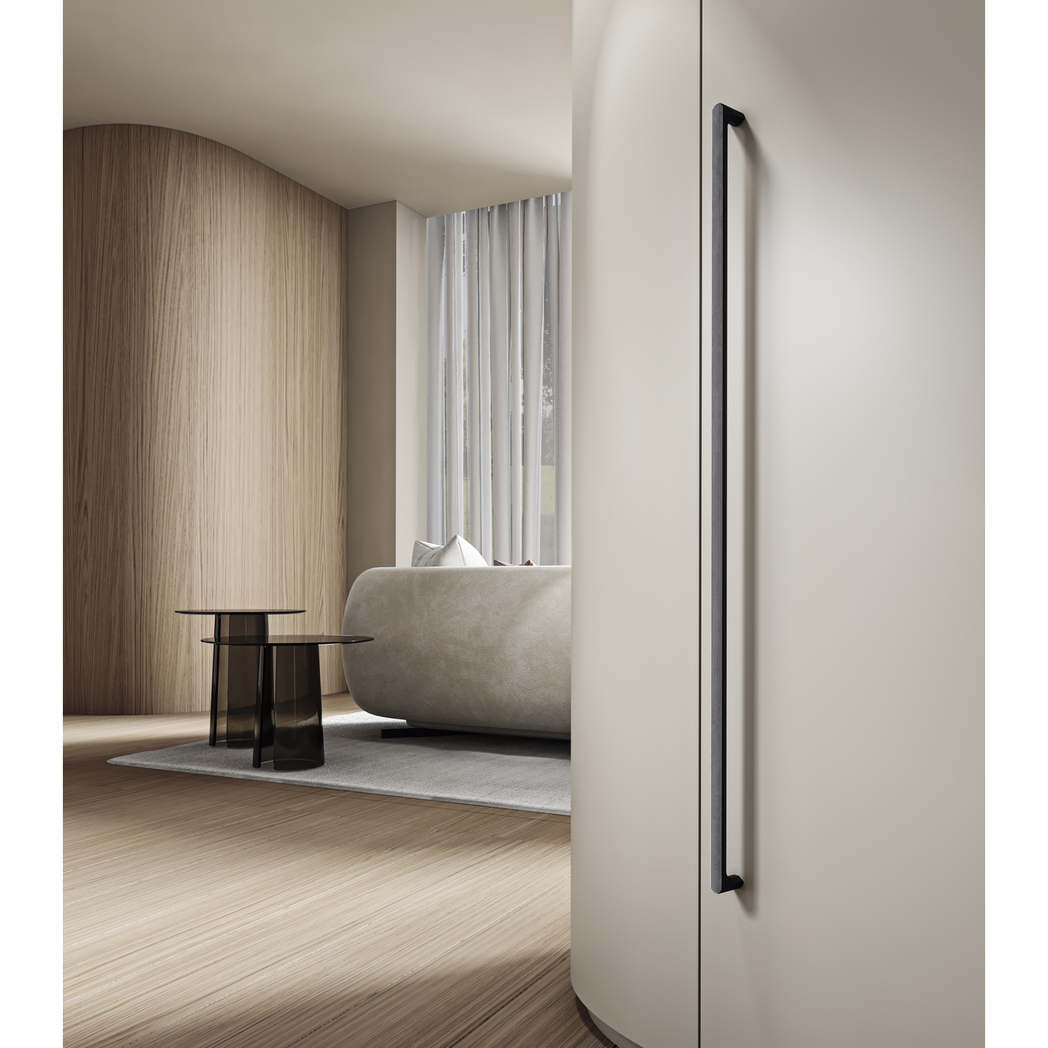 Greep aqua ba1200 l1218 zwart
