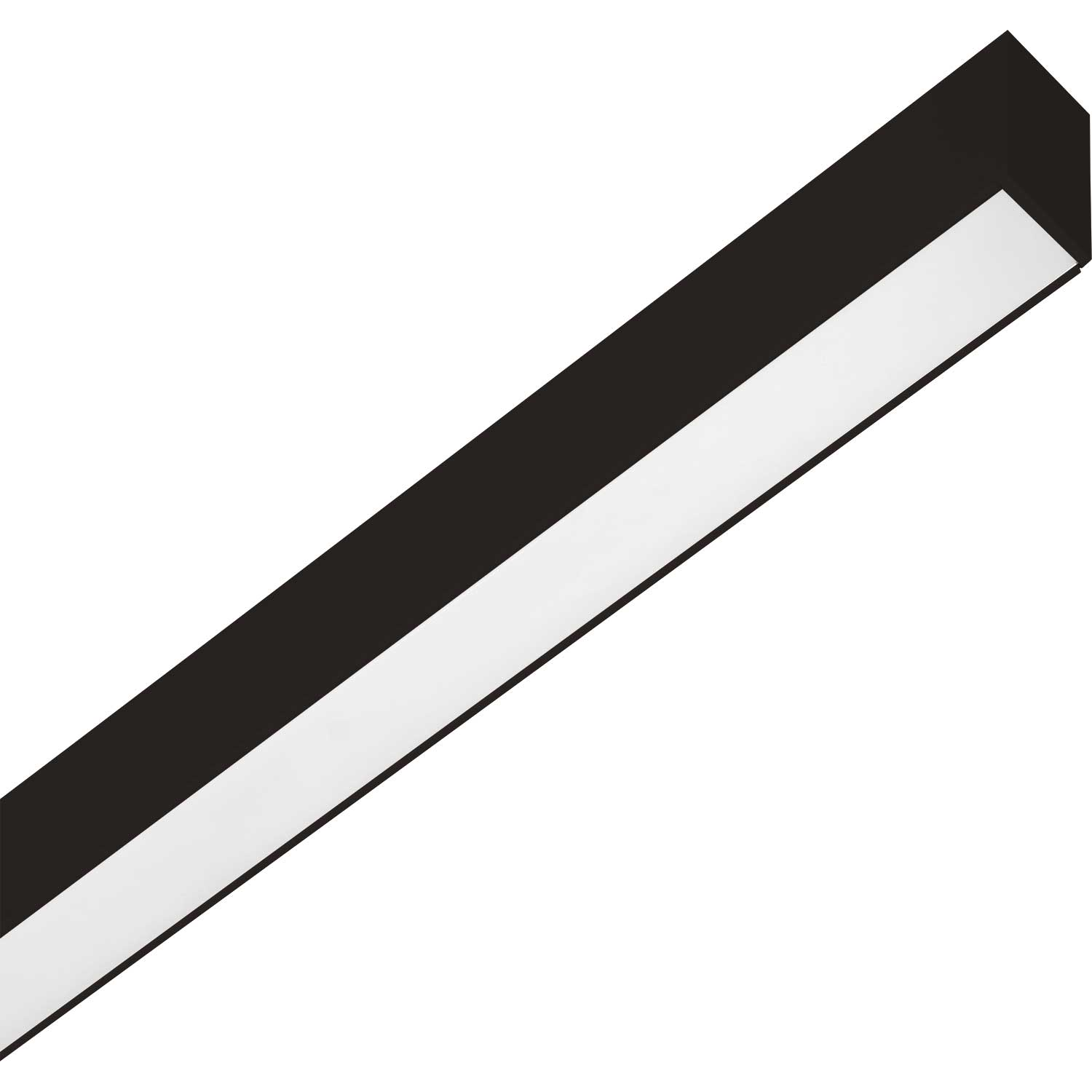 Xline Strip profiel led 3000K 230V zwart