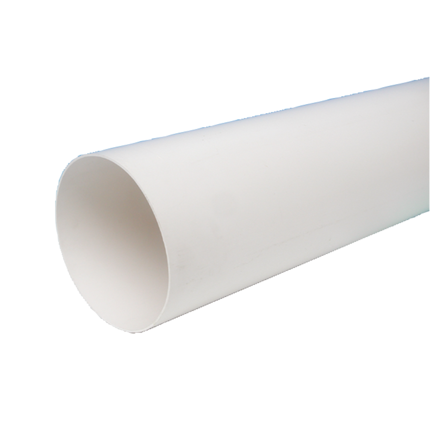 Ronde buis d.125 l.1000mm wit