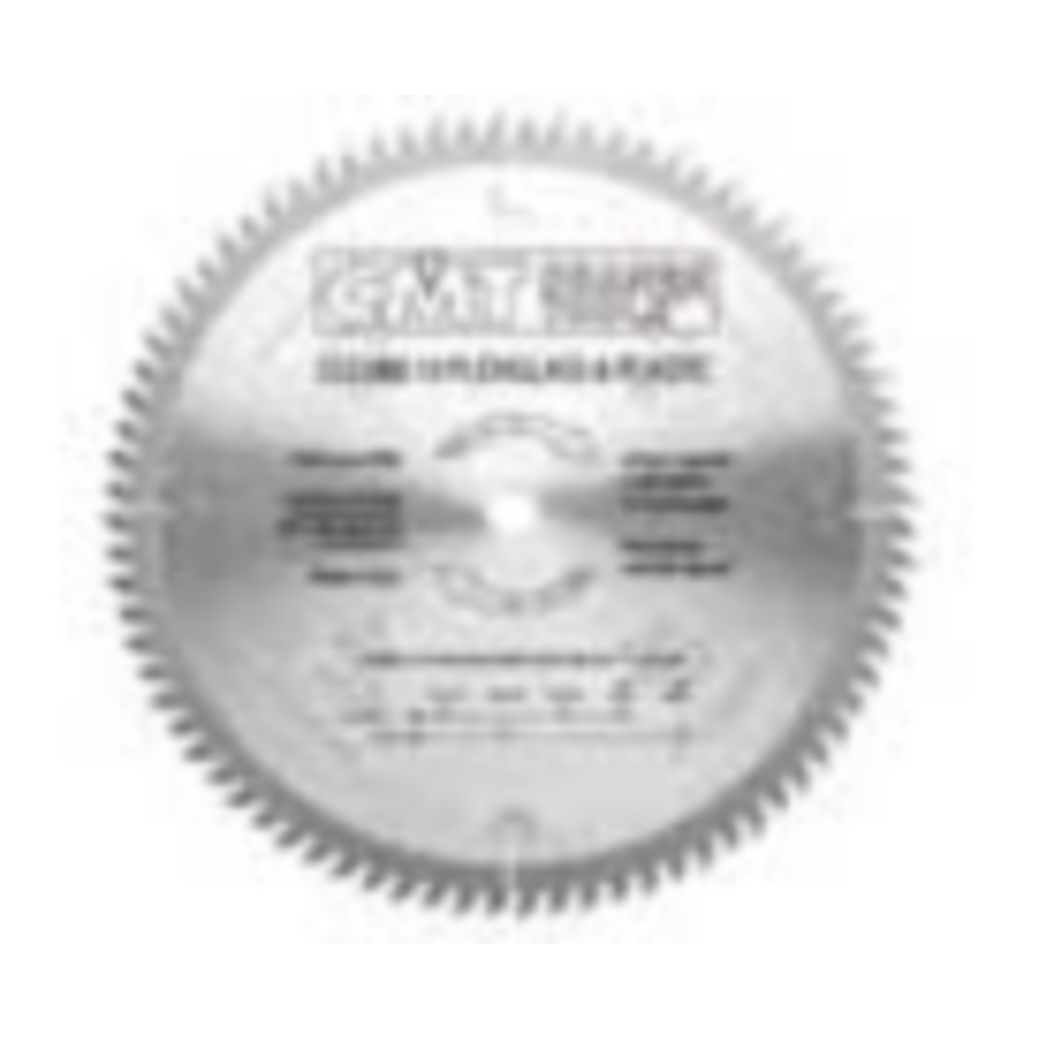Widiazaagbl.zagen plexi-glas/plast.plate d=250 f=ø30 k=2.8 p=2.2 z80 <°=-3° q=hw