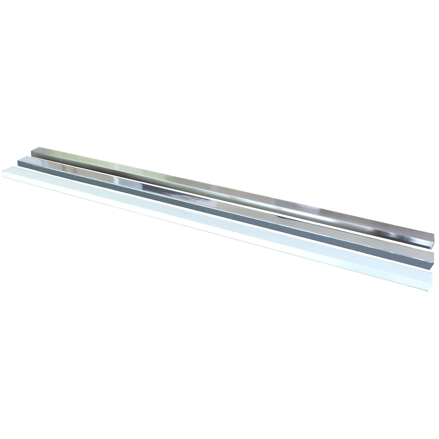 Greepprofiel 492/600mm alu RVS look