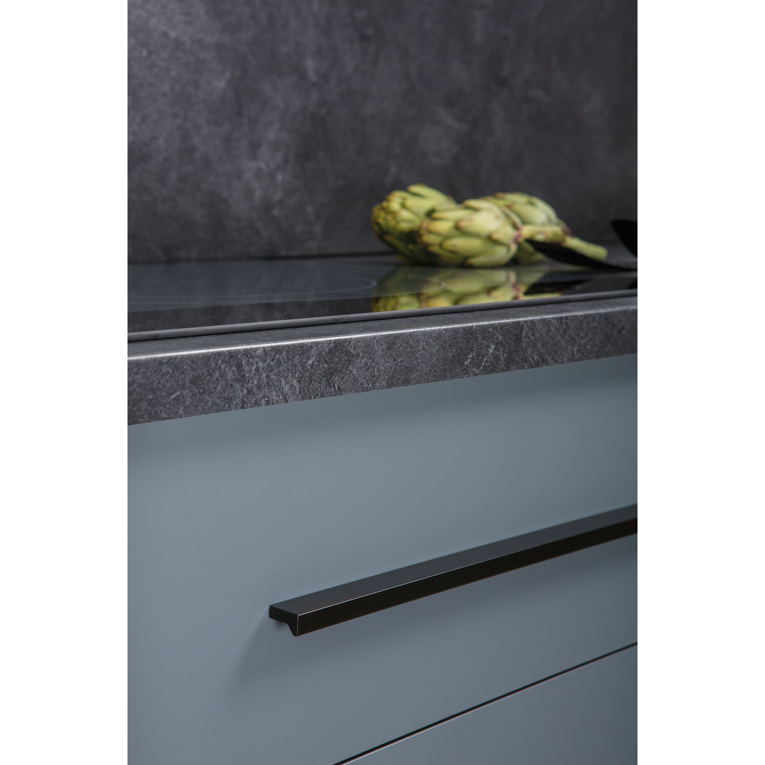 Greep ANGLE BA192 L300 aluminium metallic bruin