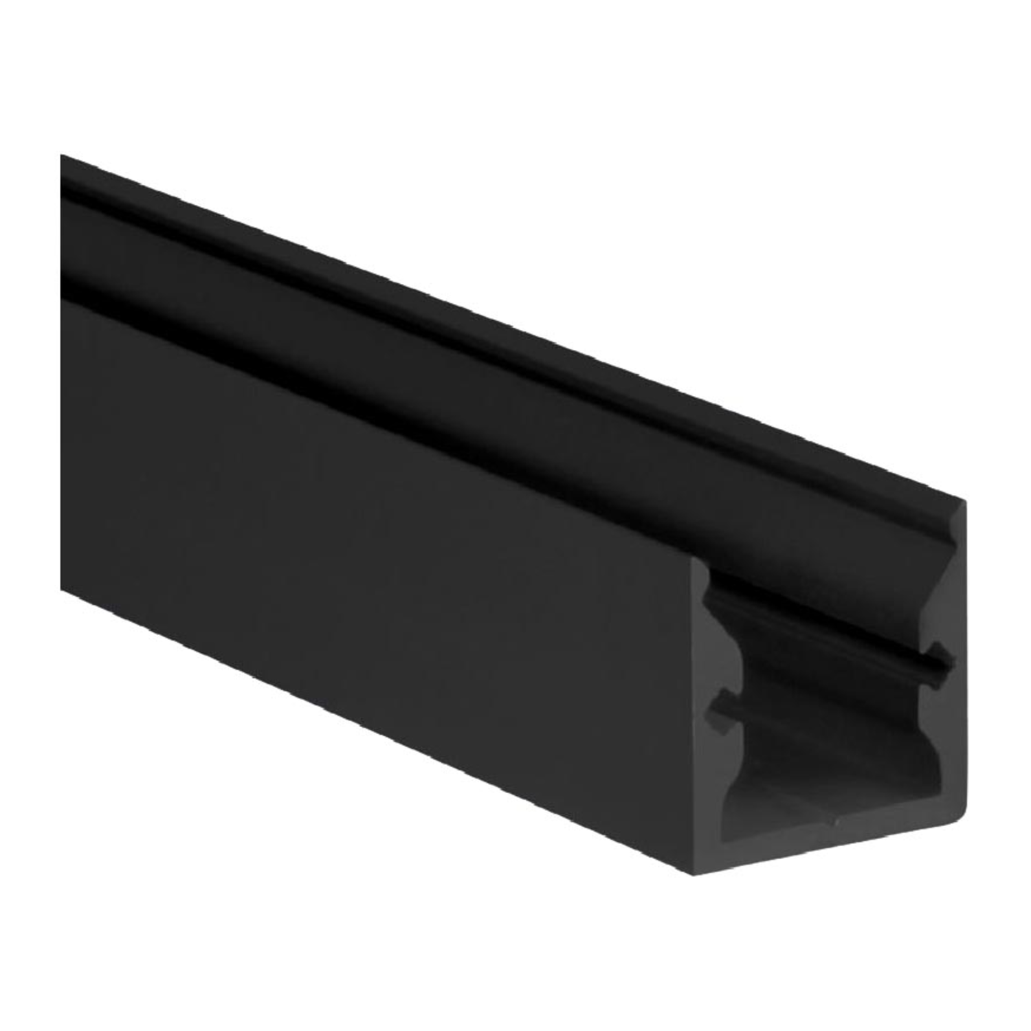 S line led profiel standaard zwart 2000mm