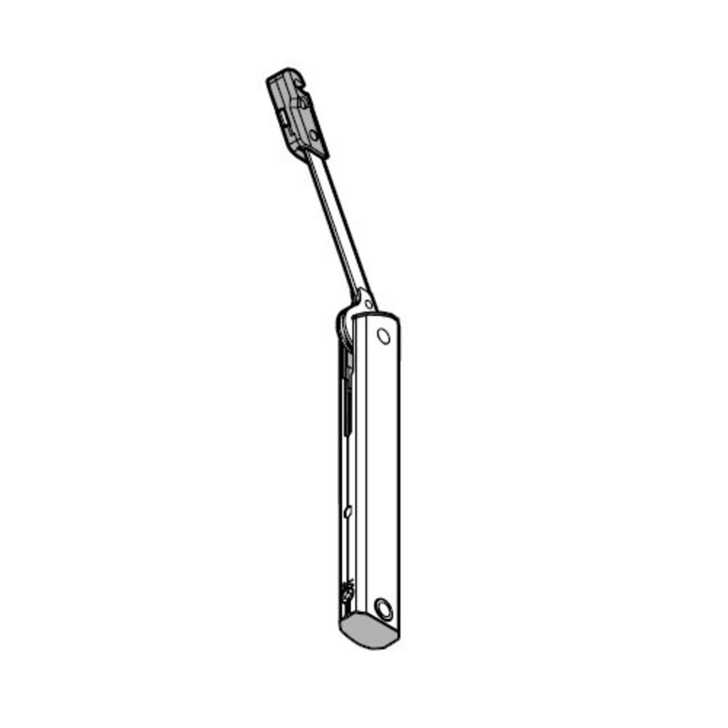 Aventos hk-xs  lf 180-800 vernikkeld tip on