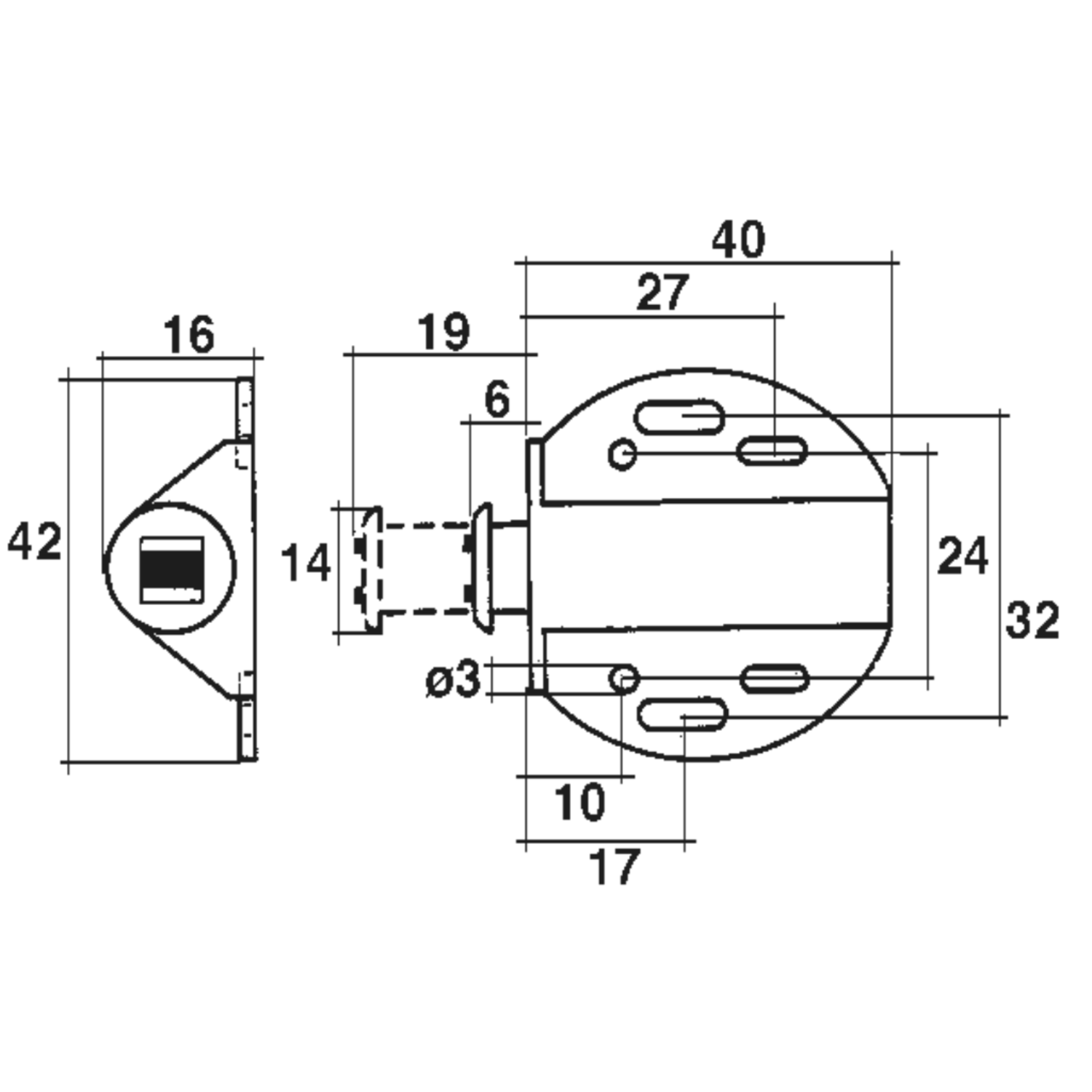Magnetische push to open enkel