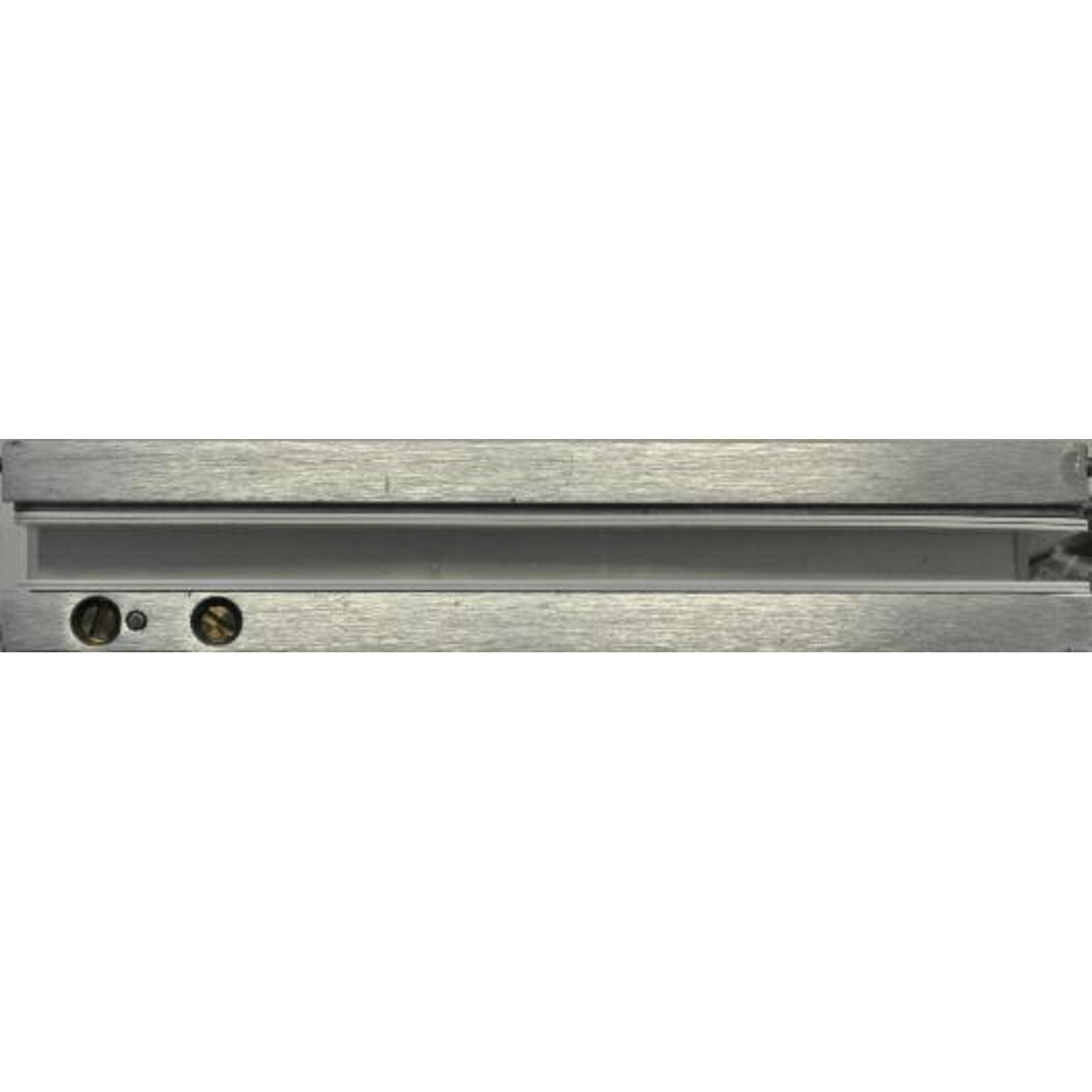 Kit hydraulische pivot, voor 8/12 mm glas, geborsteld rvs