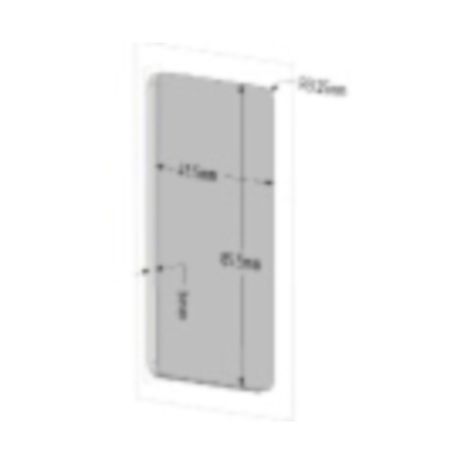 No-ha afwerkingsplaatje mdf