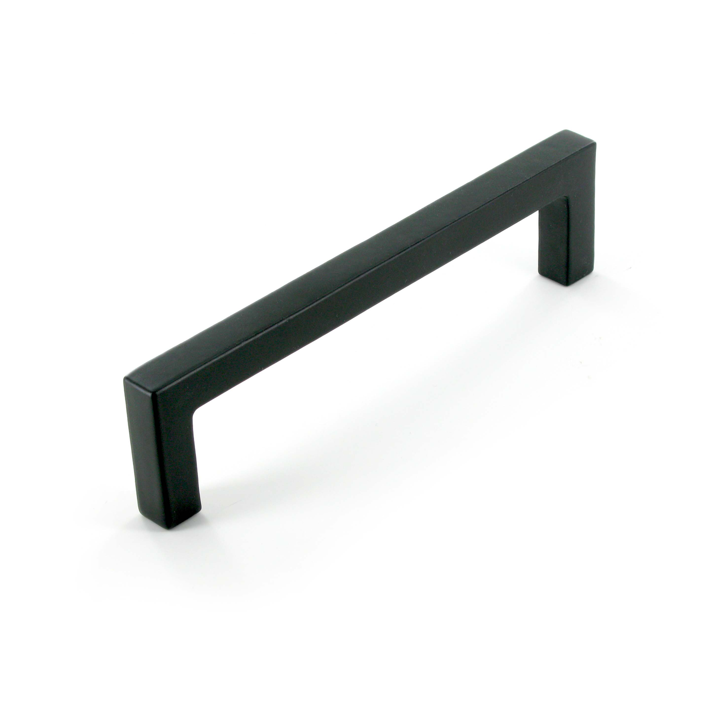 Greep fitis gietijzer zwart ba 128mm l138mm