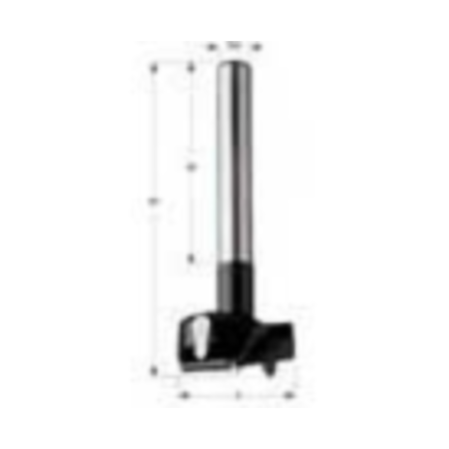Potscharnierfrees s=8 l=57 d=26