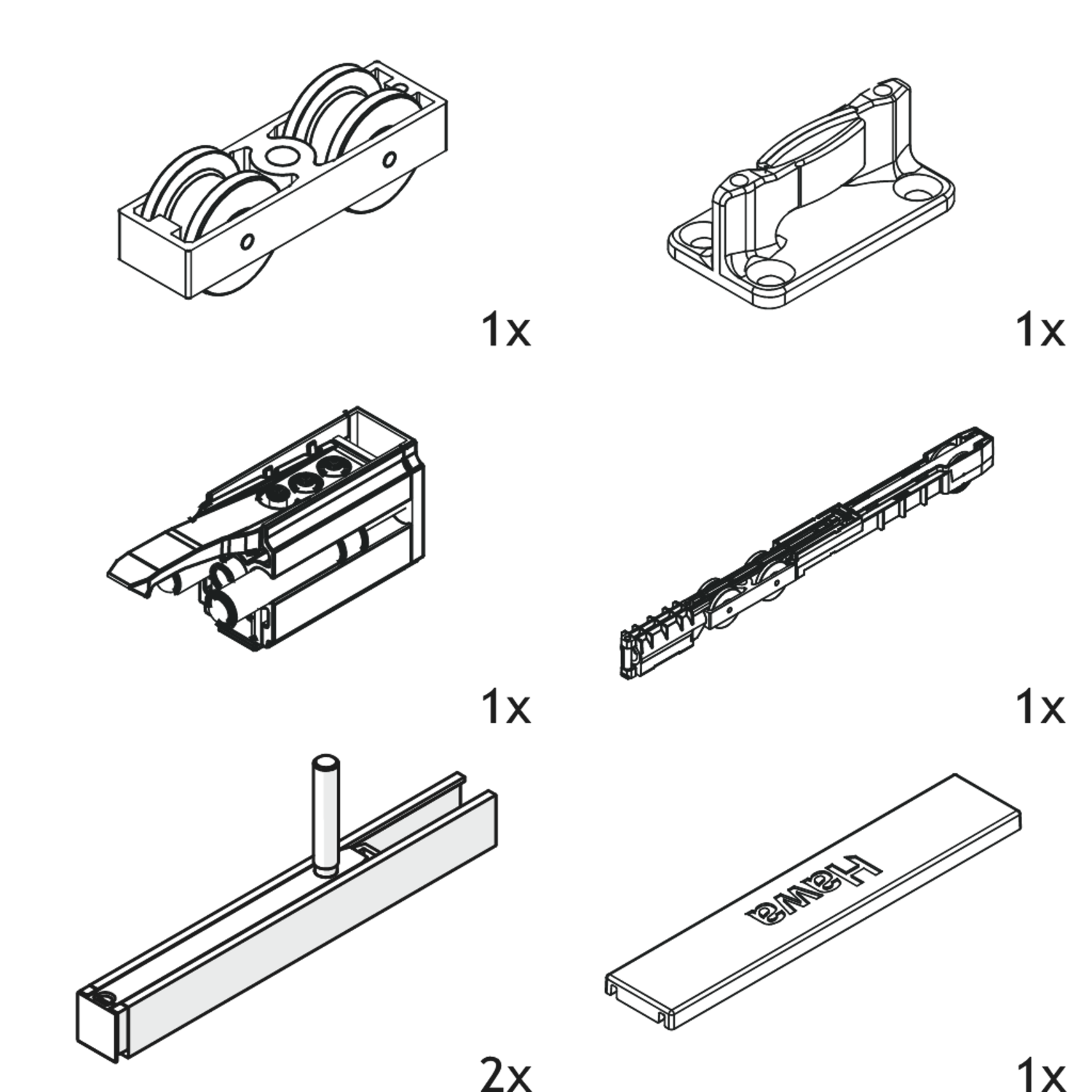 Hawa Junior 100 B met 1 Softmove + 20mm langere bout