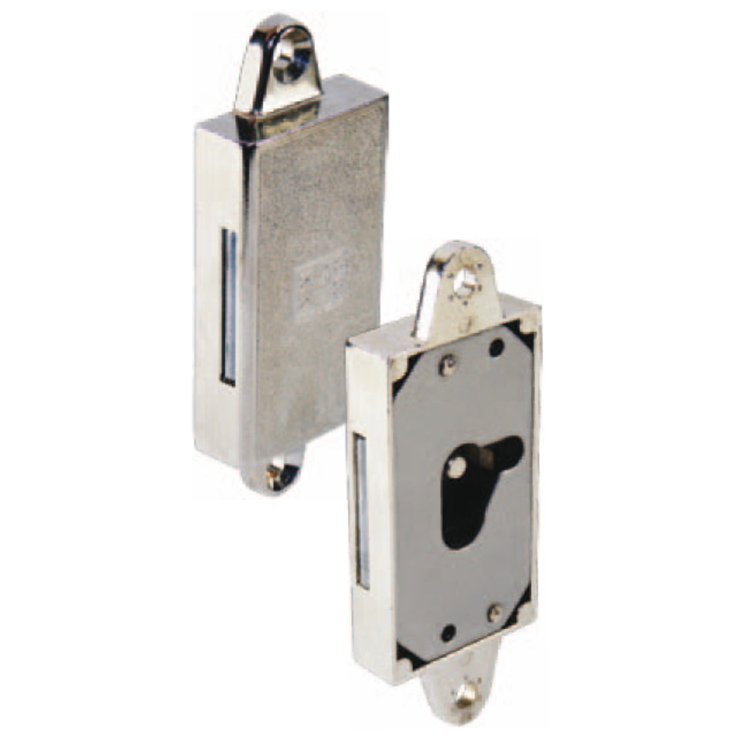 Opzetslot 530 vernikkeld rechts 20mm