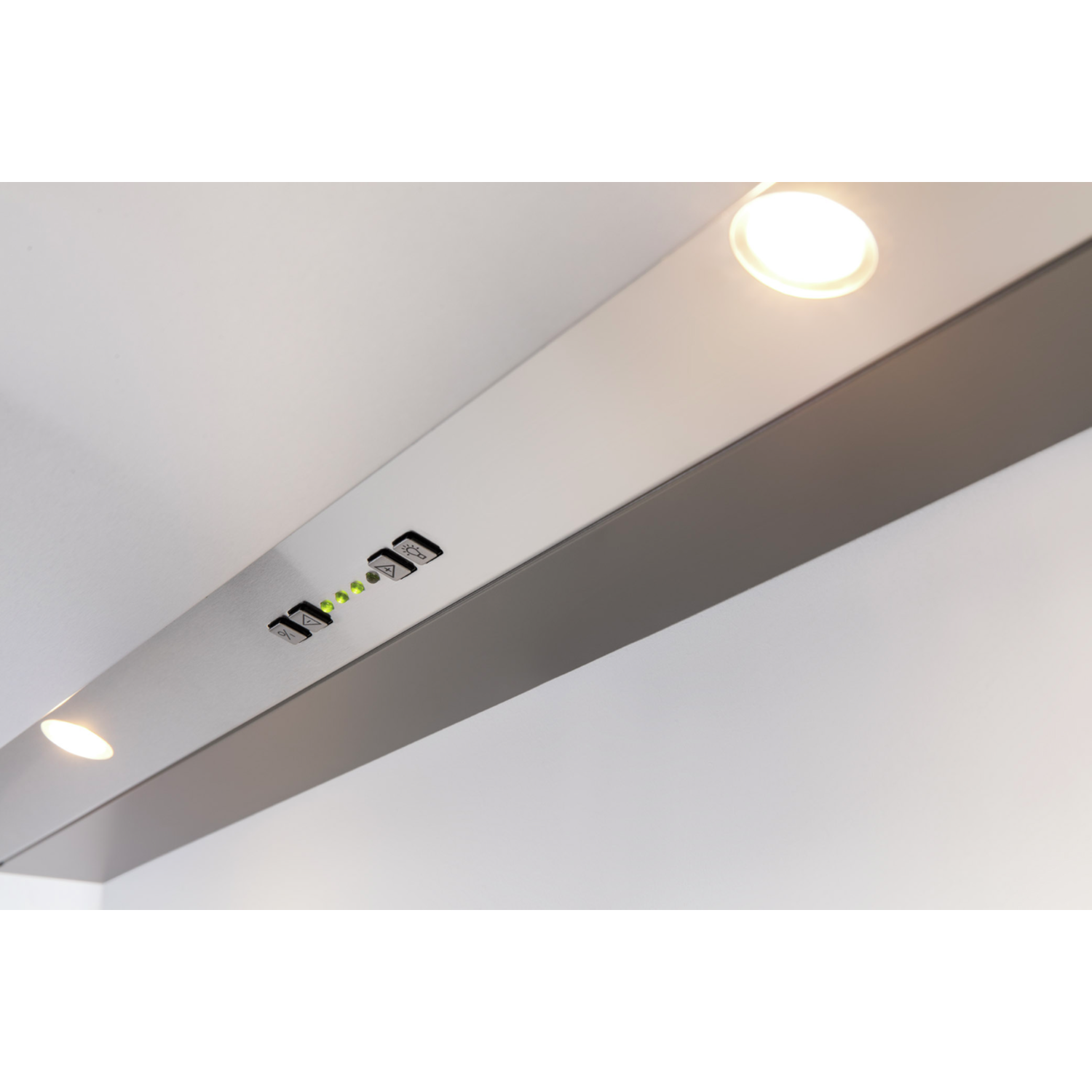 Novy telescopische dampkap 60cm RVS dub motor elec