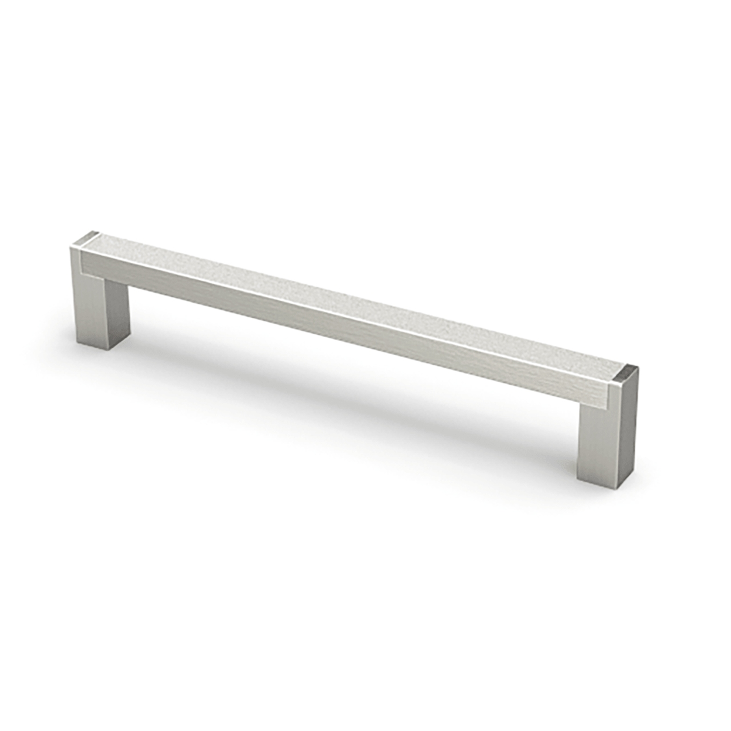 Greep Bermeo, boorafstand 160, L 173 mm, B 12 mm, H 32 mm, roestvrij staal finish geborsteld