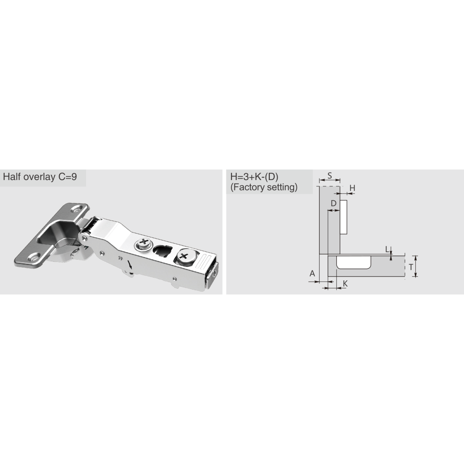 Scharn.Soft 110° 9mm boring 48m z/drevels zwart