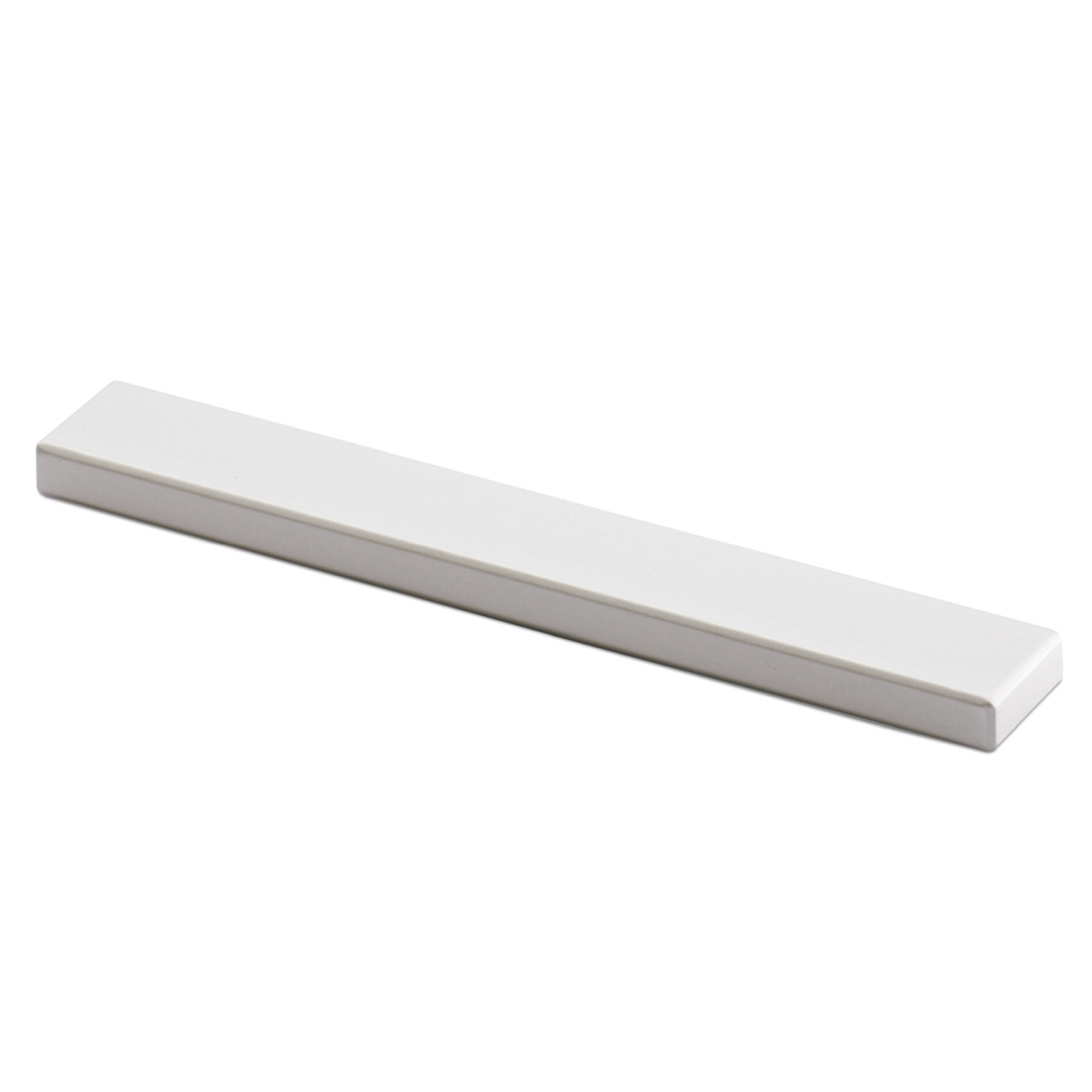 Greeplijst Stabia, boorafstand 128, L 140 mm, B 8 mm, H 20 mm, Aluminium geëloxeerd