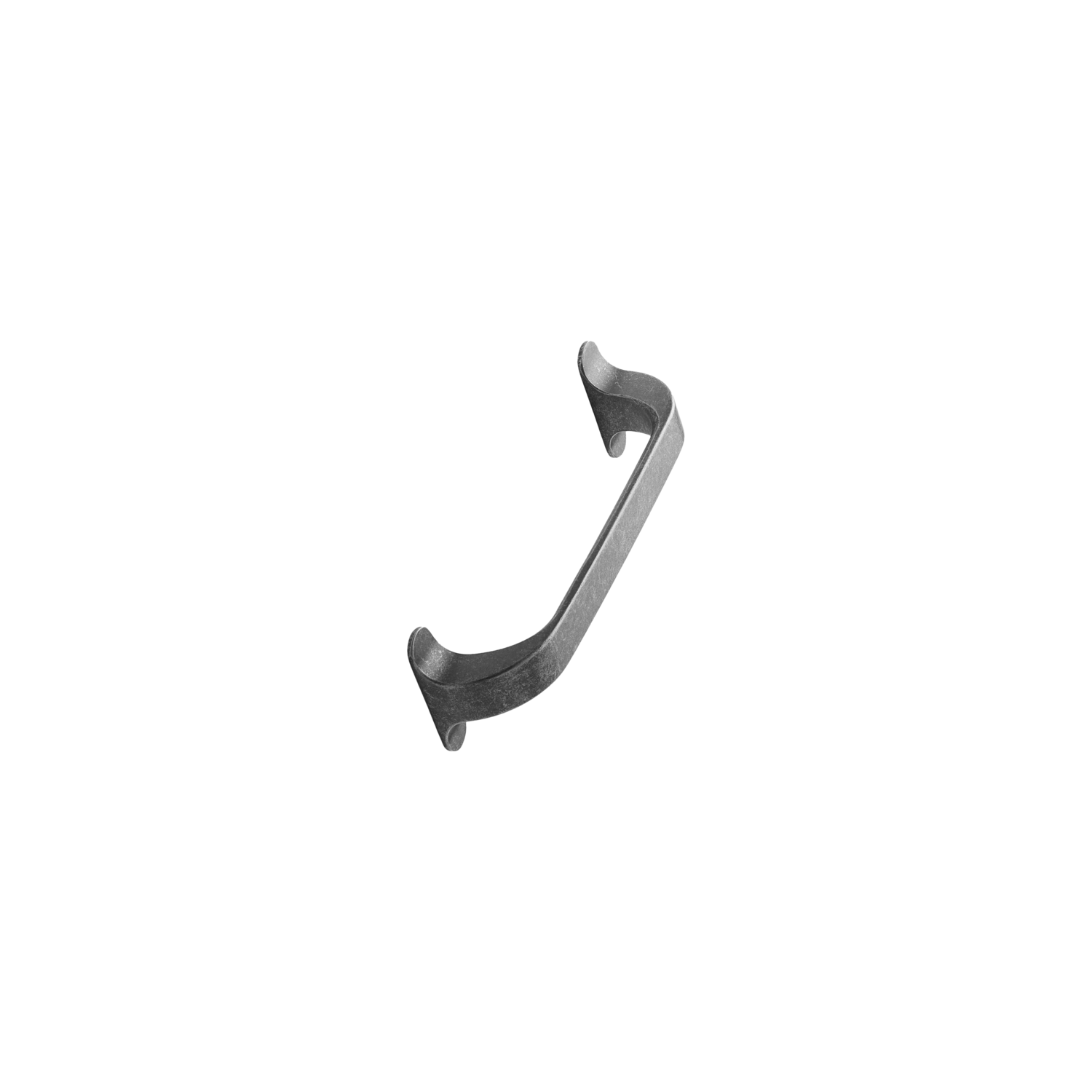 Greep locker ba128 l140 zamak antiek grijs