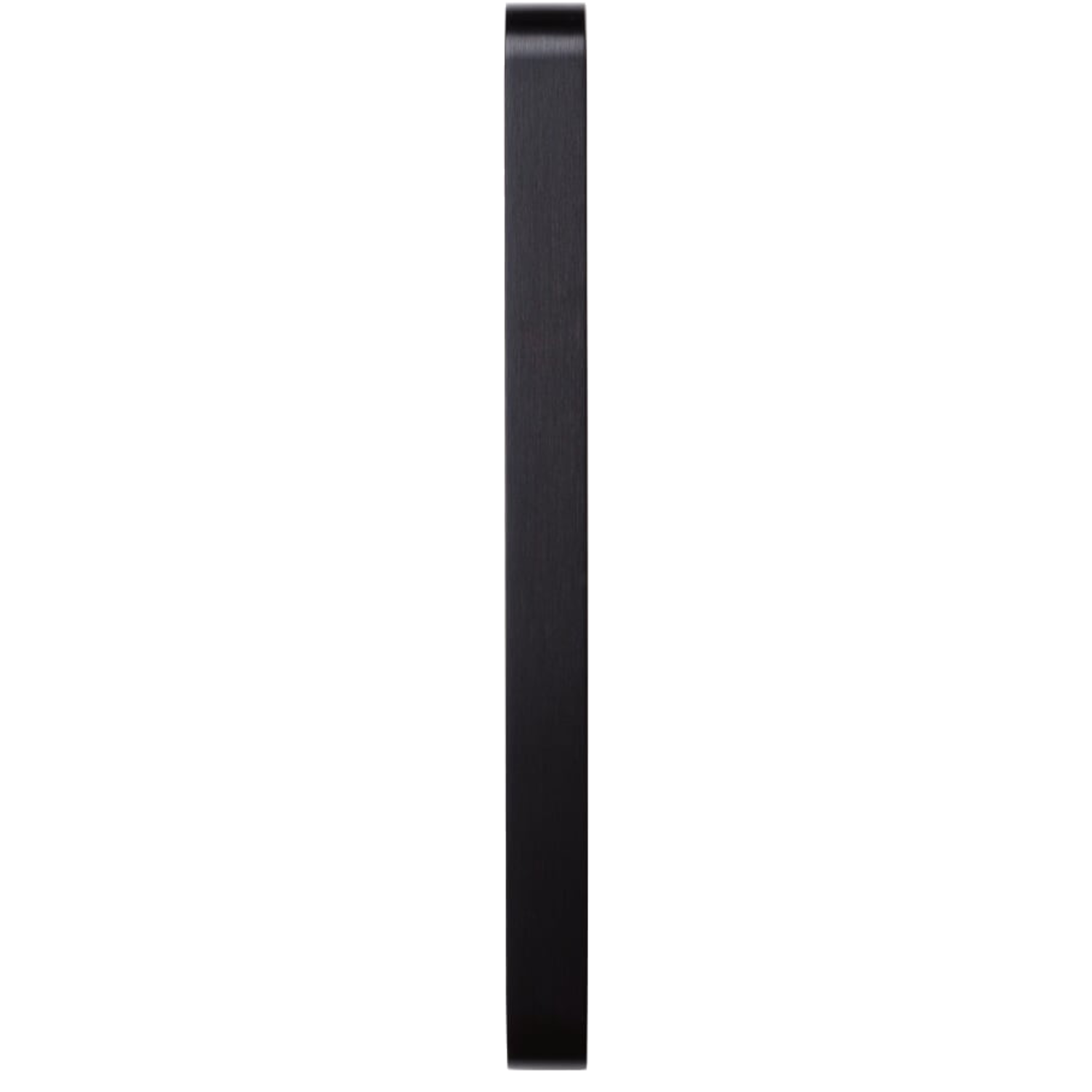 Greep SENSE BA320 L327 aluminium geborsteld zwart