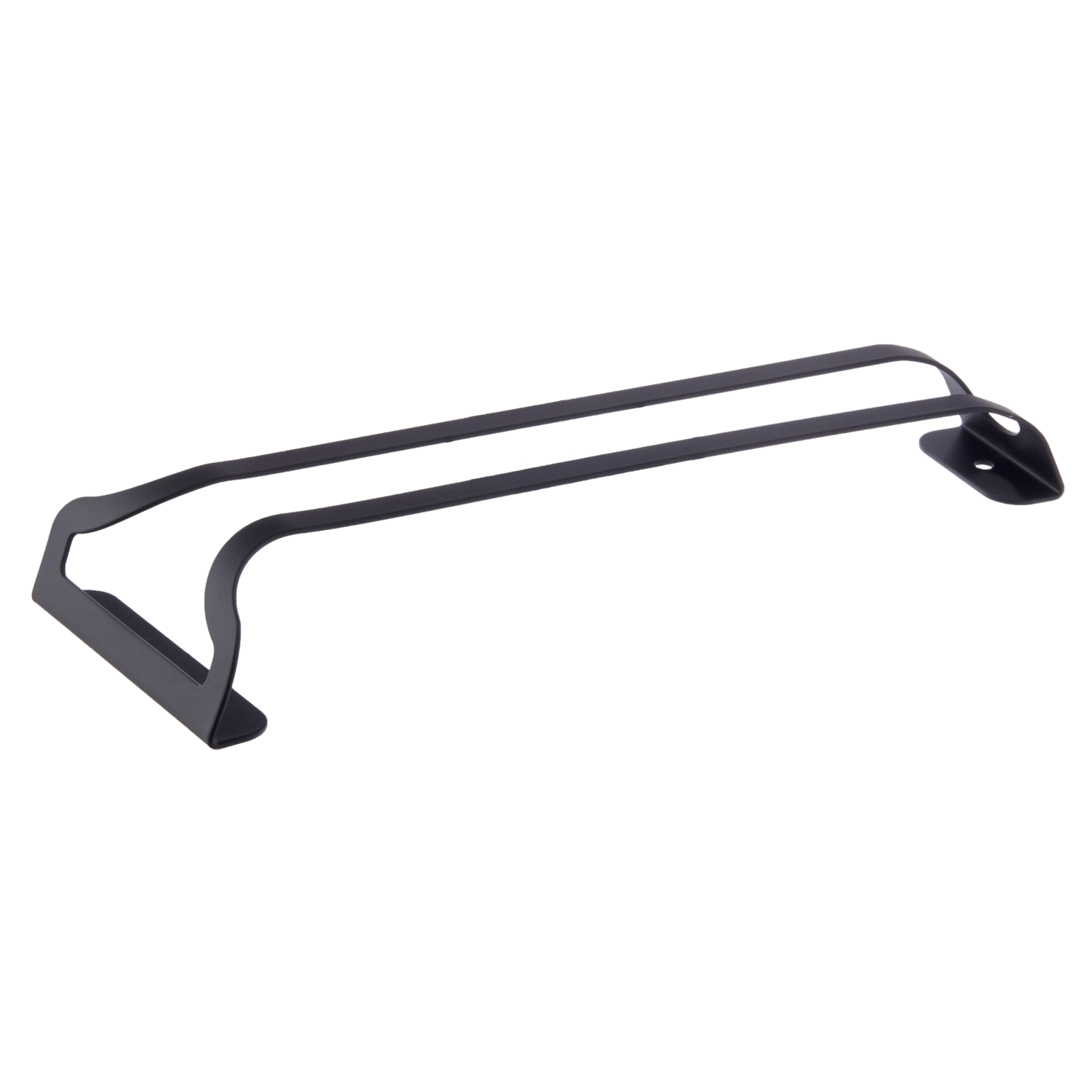 Glazenhouder zwart mat - 3 glazen