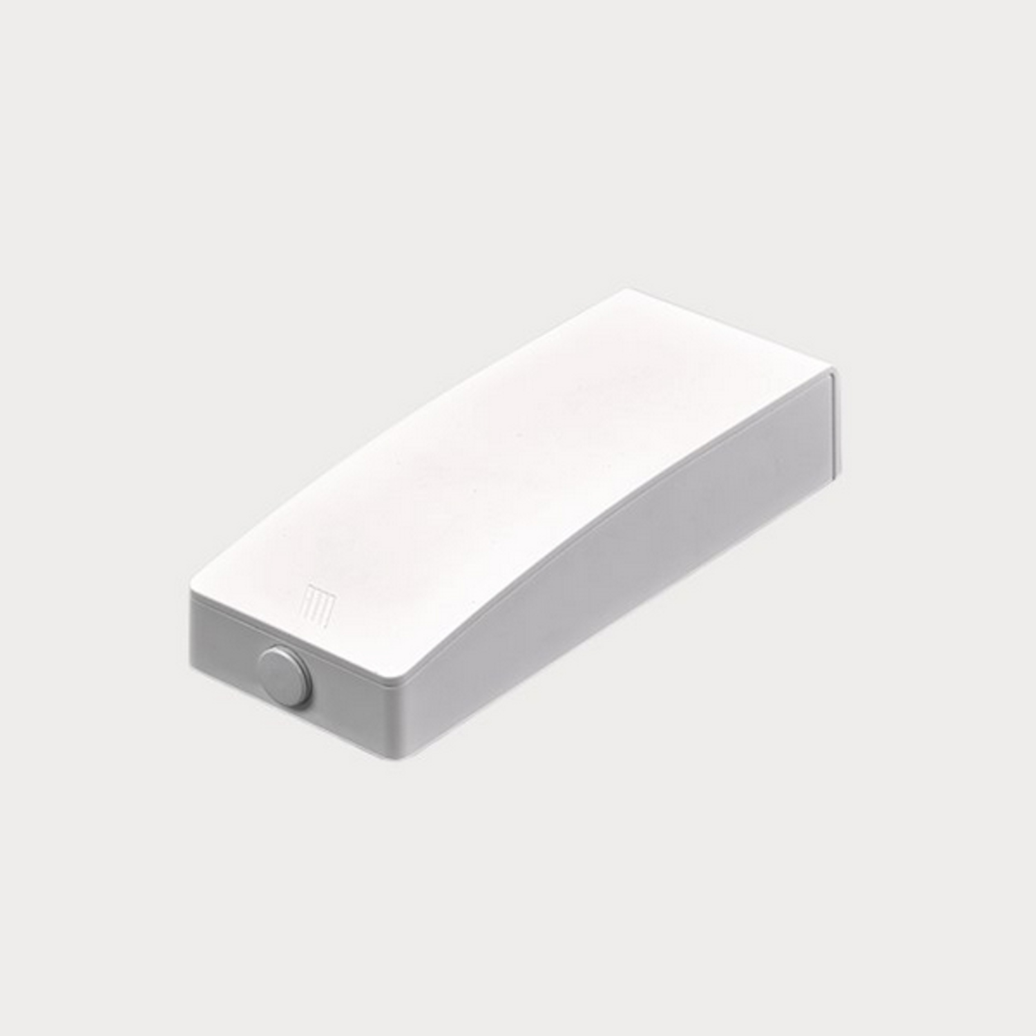 Push to open Silent, voor schroefbevestiging, wit