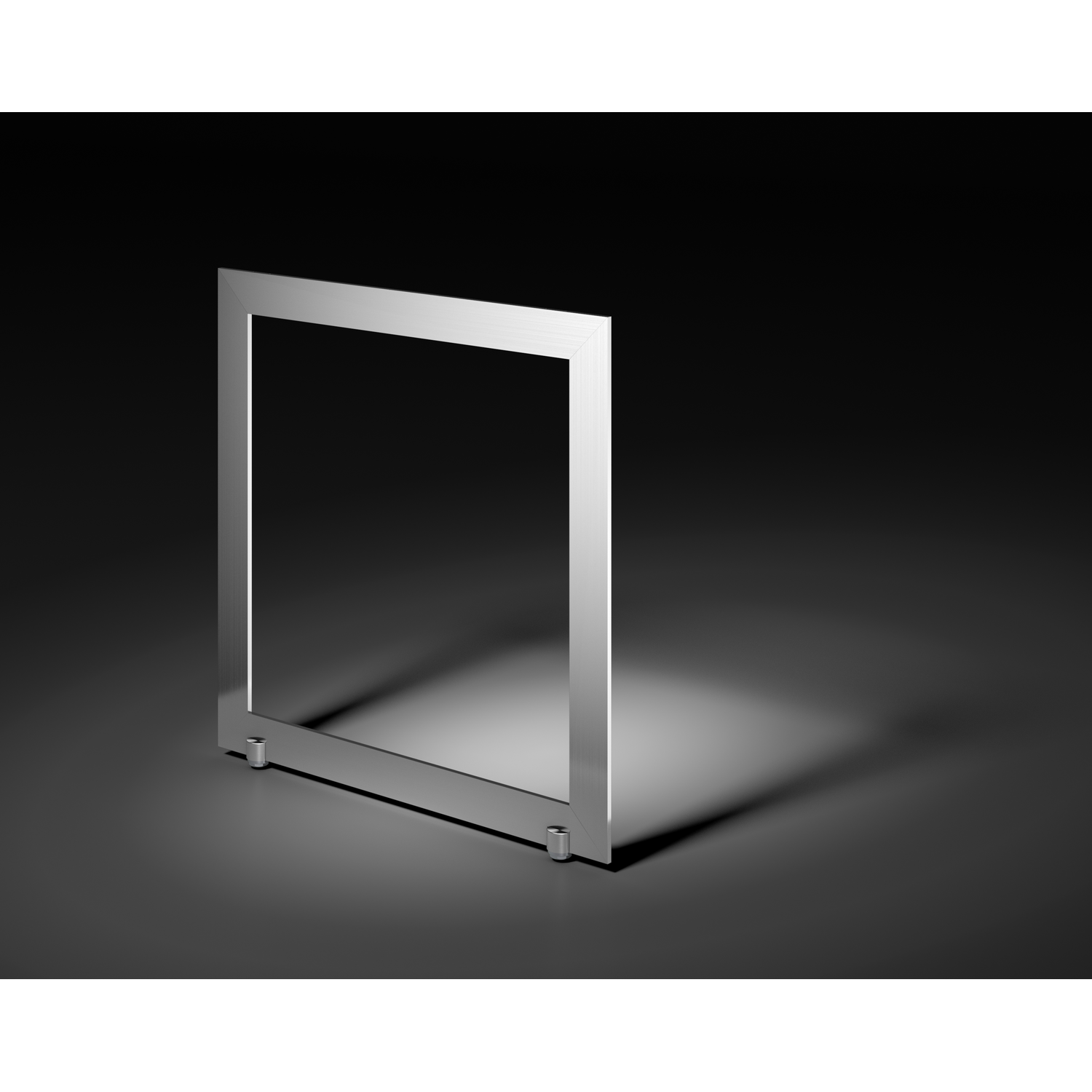 Tafelpoot milano vr aanbouwtafel rvs 690x700mm