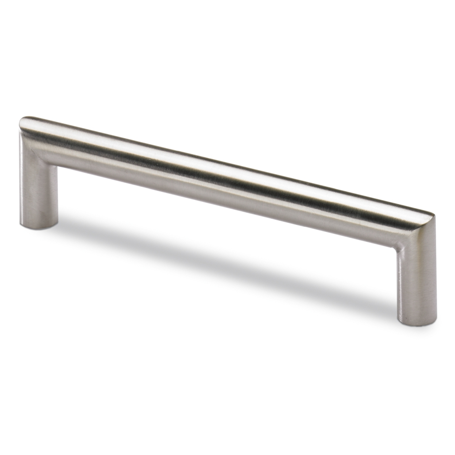 Greep Narona, boorafstand 128, L 140 mm, H 30 mm, ø 12 mm, roestvrij staal geborsteld