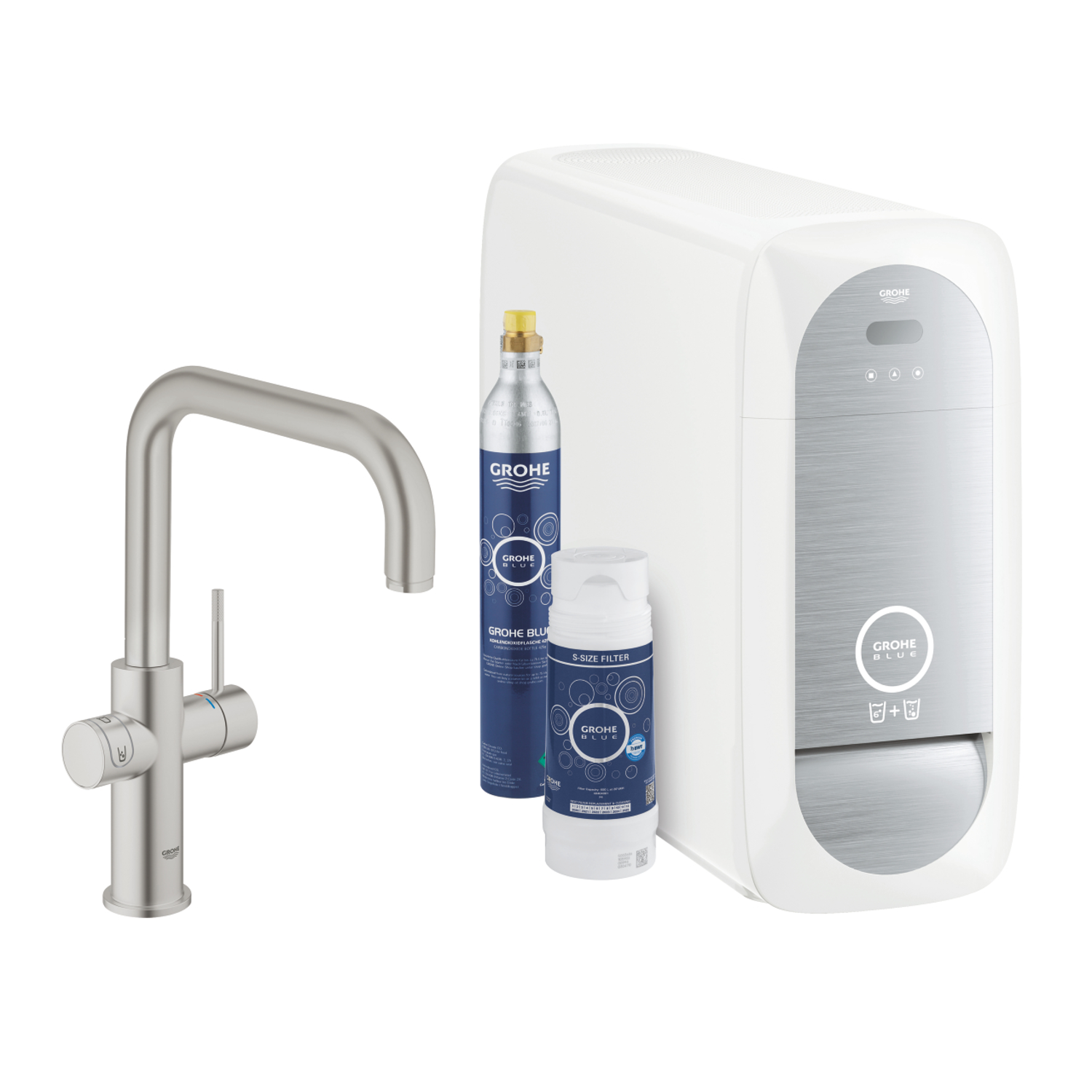 Grohe blue home c&s u supersteel