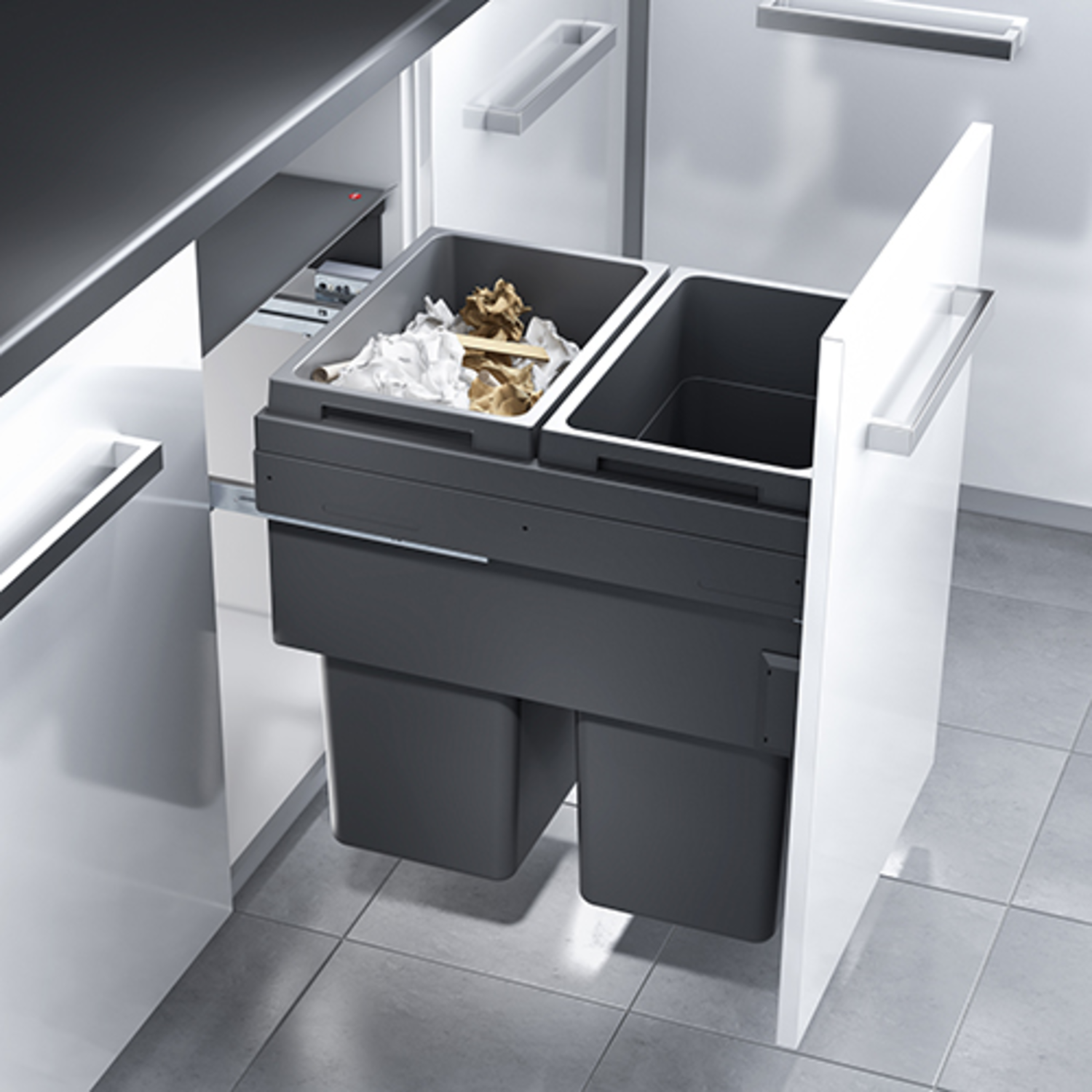 Hailo eurocargo-Synchro k.50cm 2x38l SoftClose