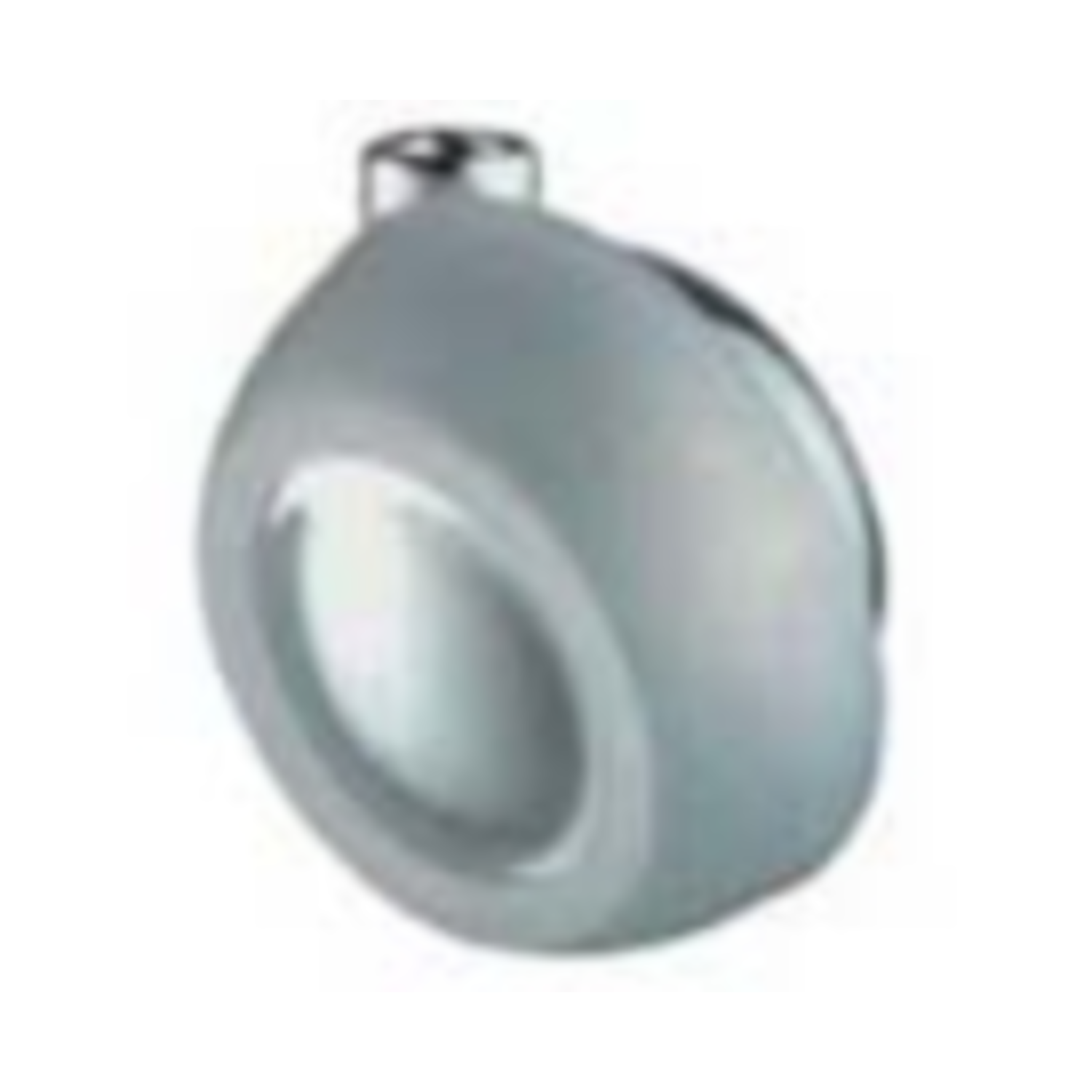 Bolwiel d.40mm h.53mm 30kg chroom