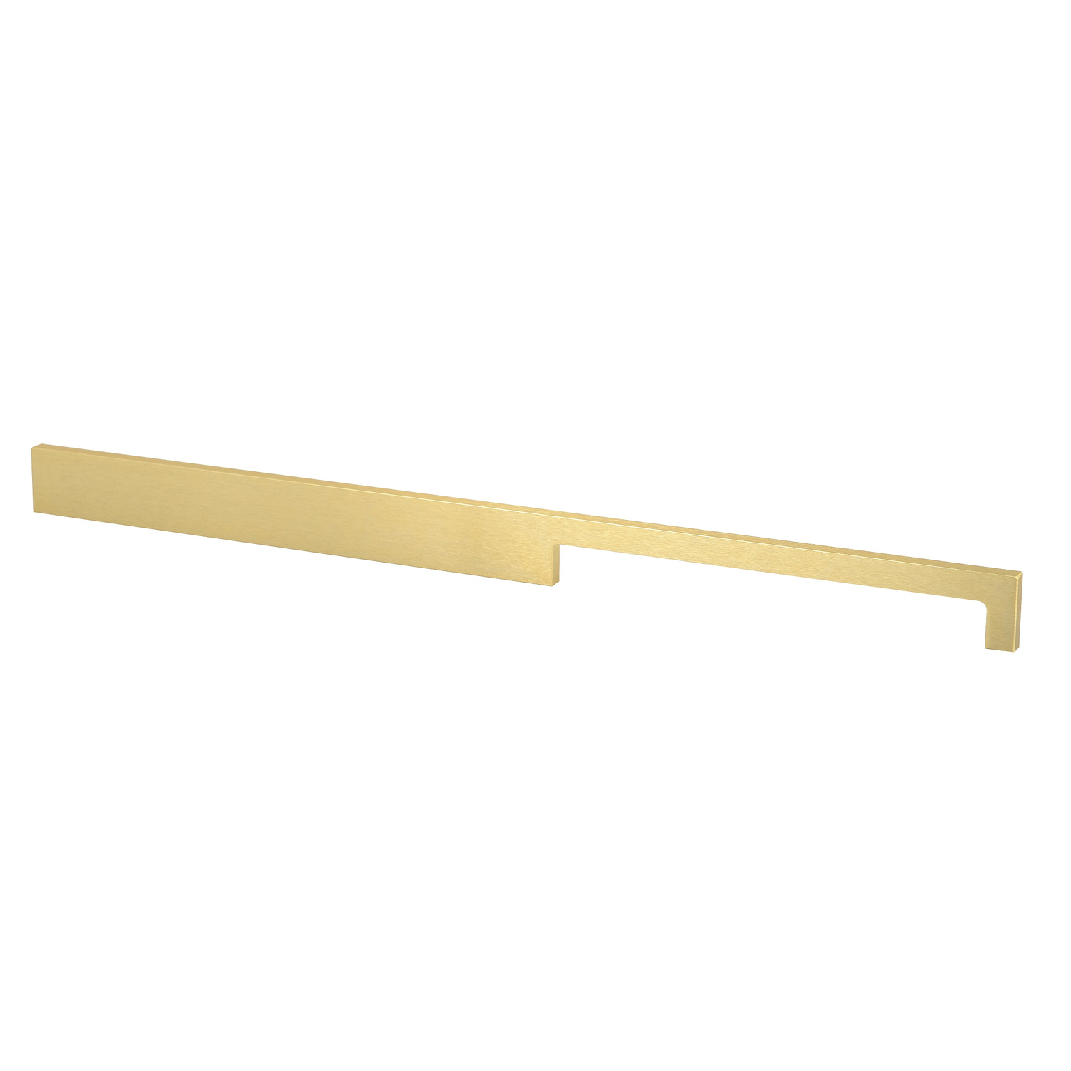 Greep drimo 480mm alu brushed gold asymm