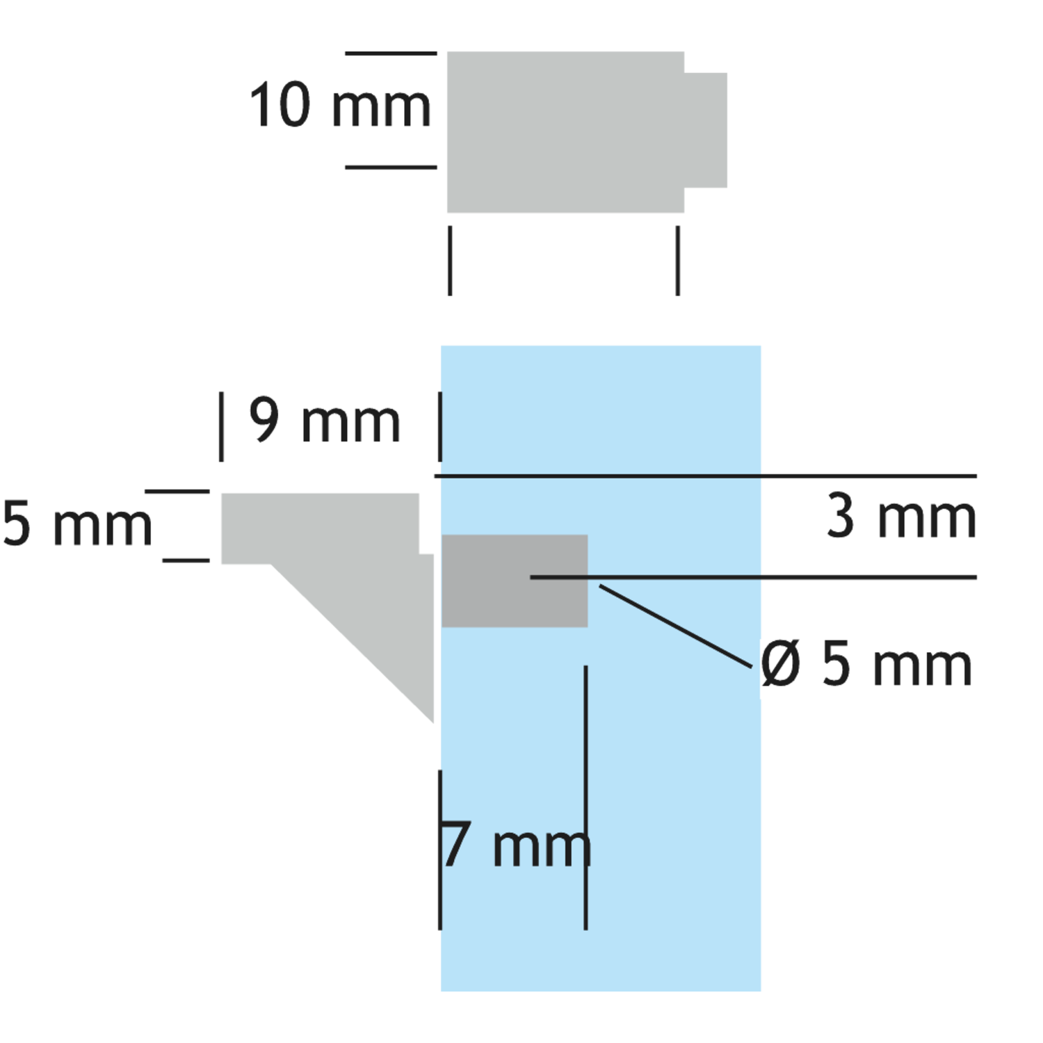 Schapdrager Safe 5mm transparant