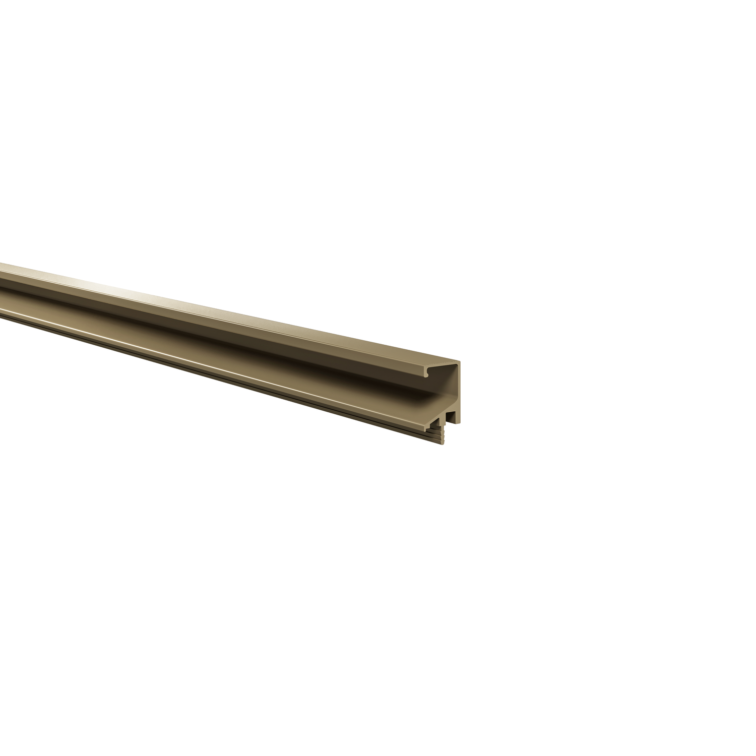 Greepprofiel passante 3000mm brons