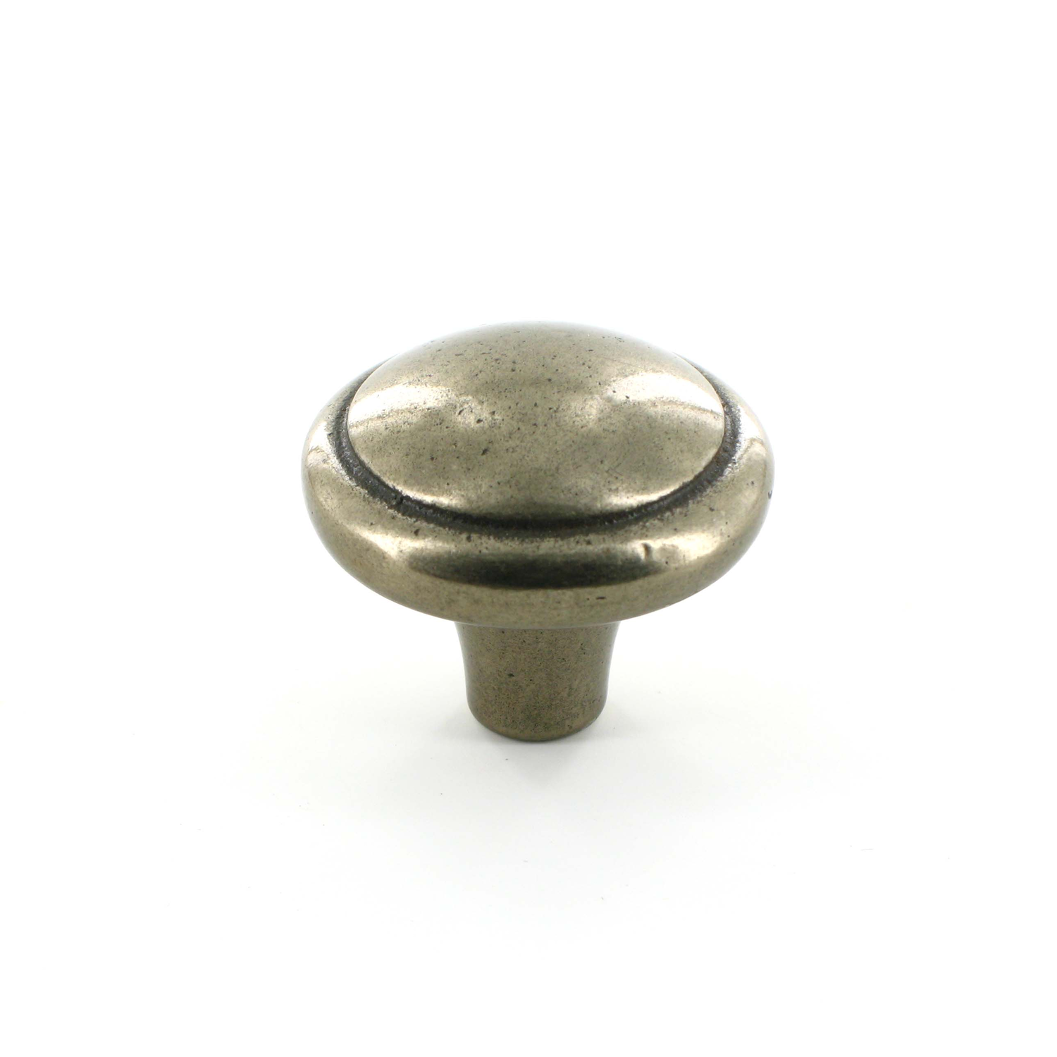 Knop snowdon gietijzer ijzerkleur dia. 34mm