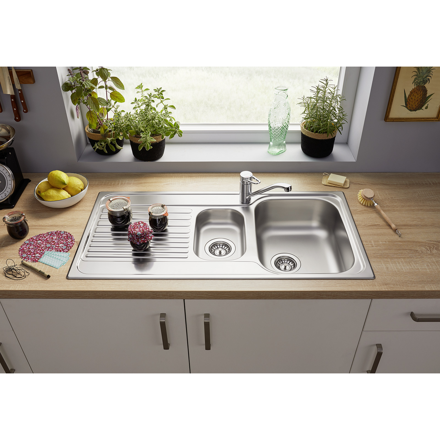 Blanco spoelbak tipo II 6 S man