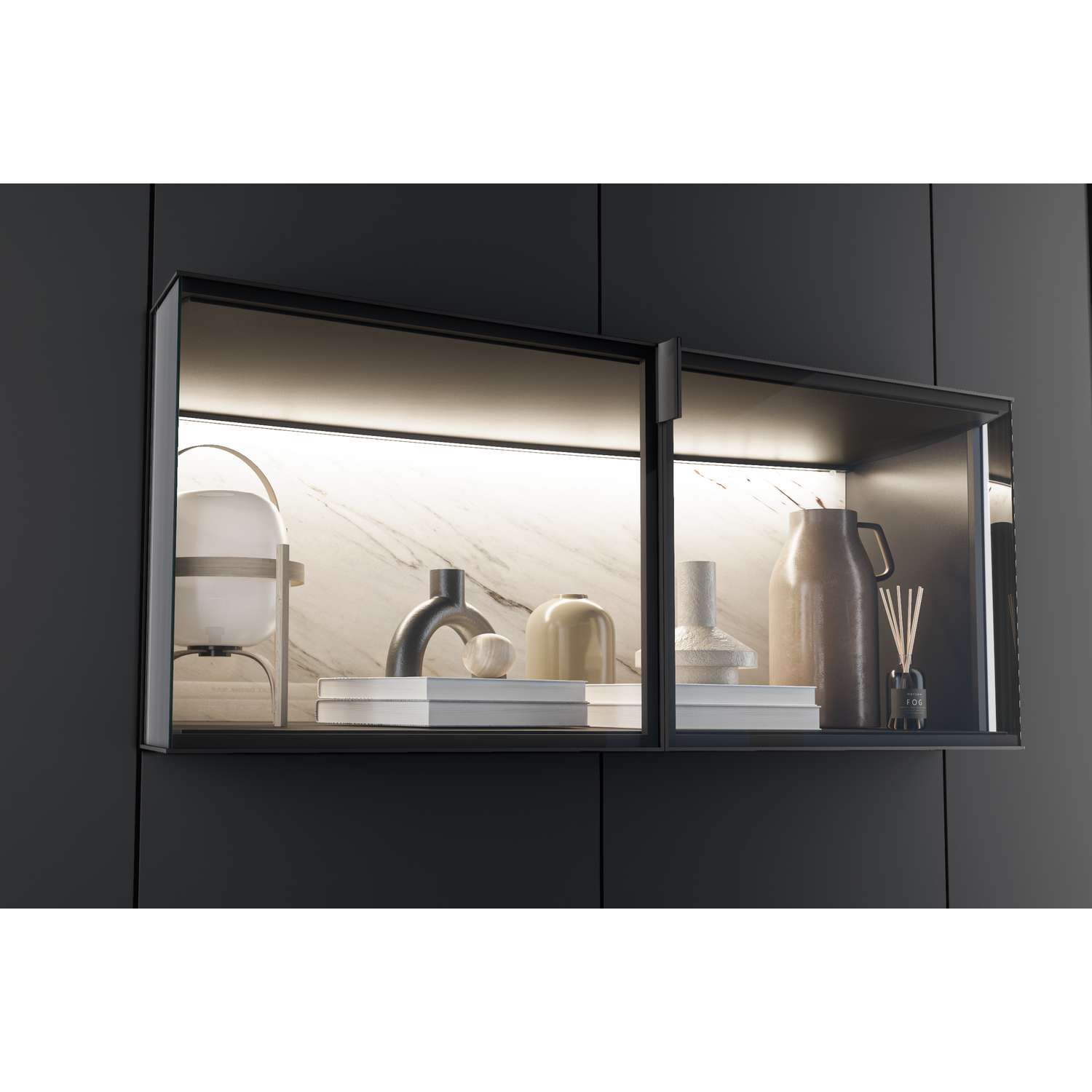 Bel xt ledverlicht zwart 563 sensor 3000K 3,68W